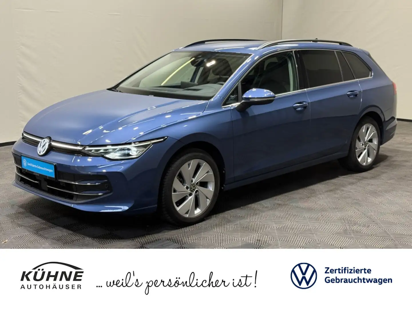 Volkswagen Golf Variant Style 1.5 eTSI DSG | LED ACC AHK Blau - 1