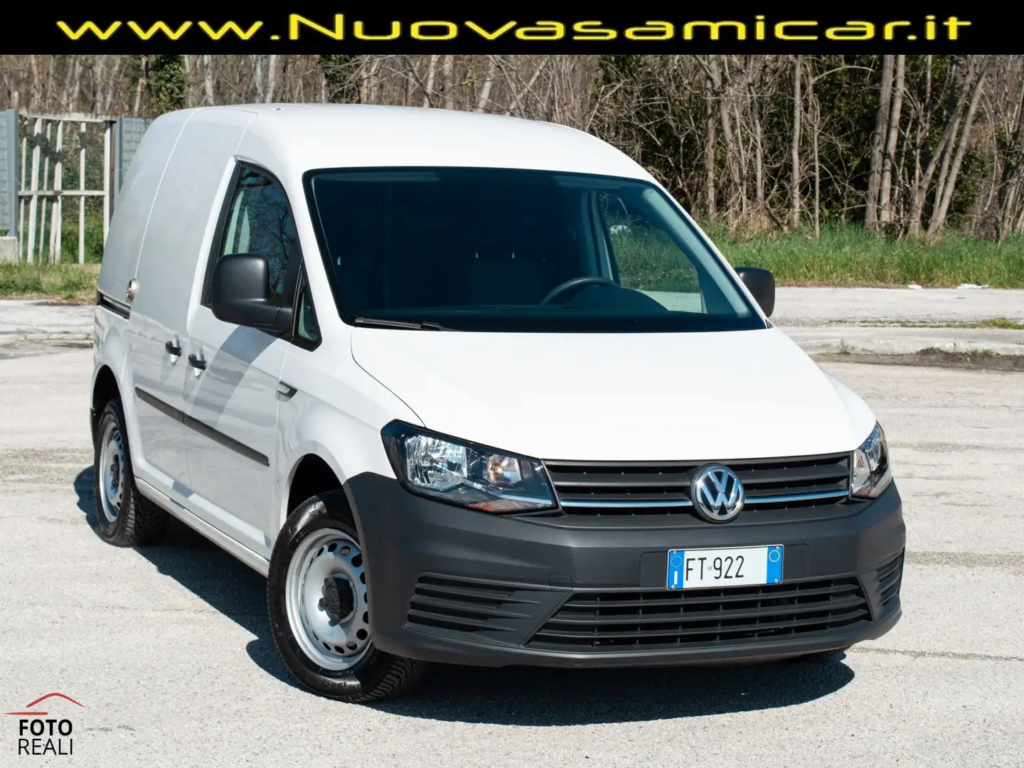 Volkswagen Caddy 1.4 TGI 110 CV NAVI FURGONE METANO ALLESTITO Weiß - 1
