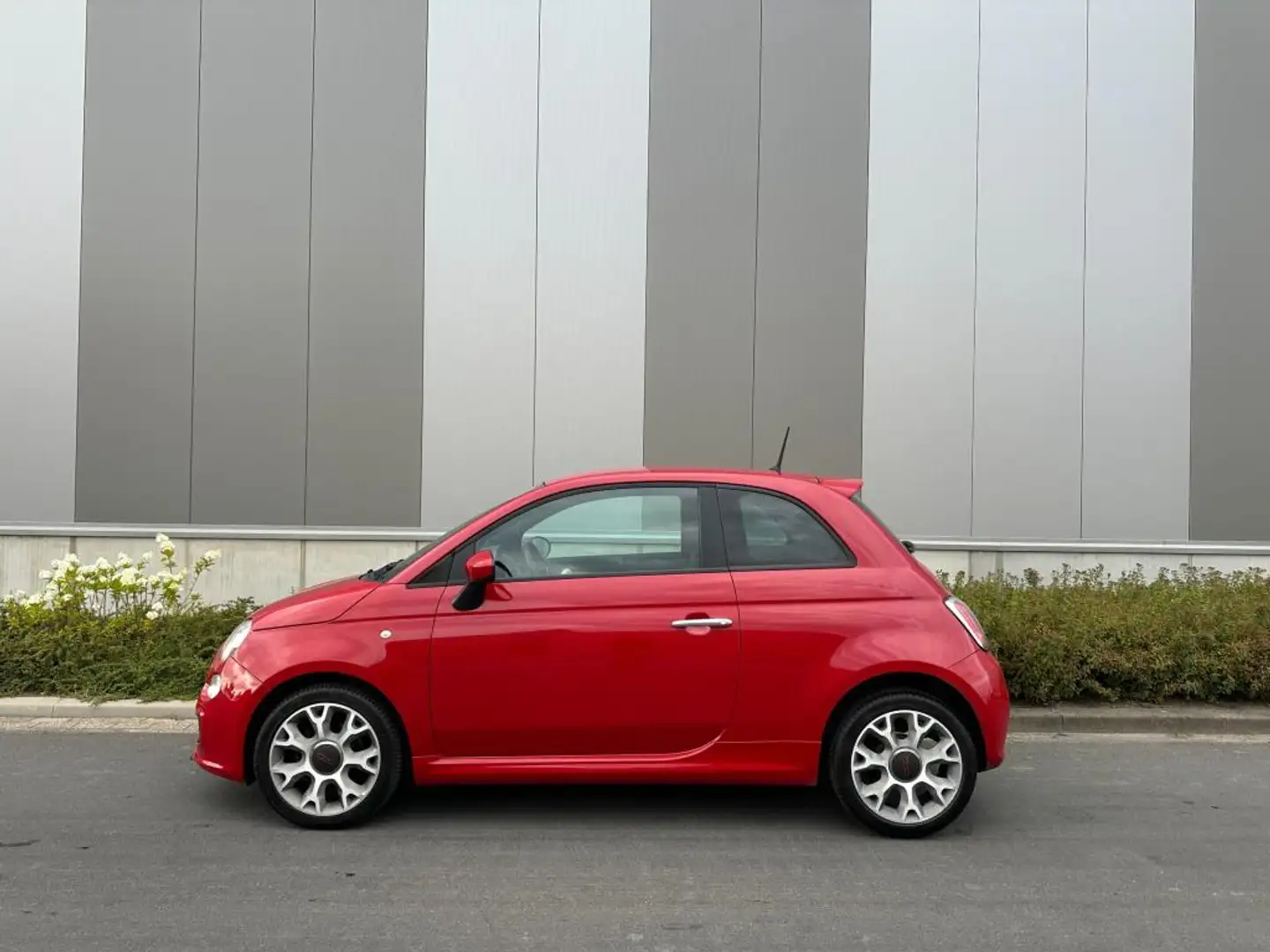 Fiat 500 0.9 TwinAir Turbo 500S LMV / Multi Stuur / Airco Rojo - 2