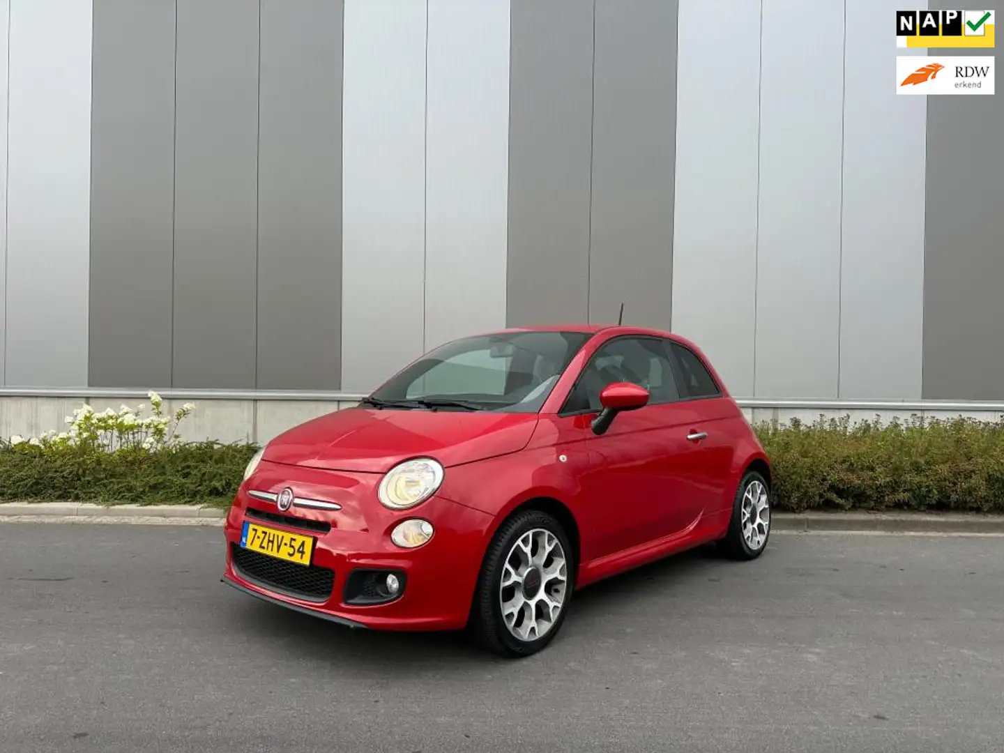 Fiat 500 0.9 TwinAir Turbo 500S LMV / Multi Stuur / Airco Rojo - 1