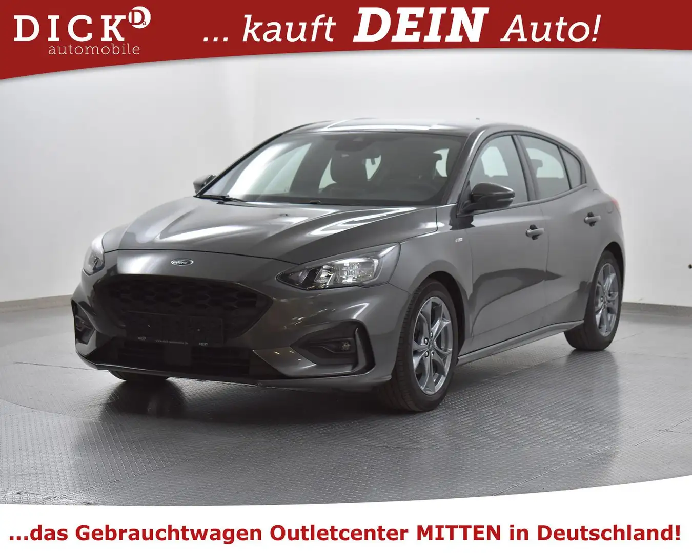 Ford Focus 1.5d Aut ST-Line NAVI+LED+DAB+TEMP+PDC+17" Grau - 2