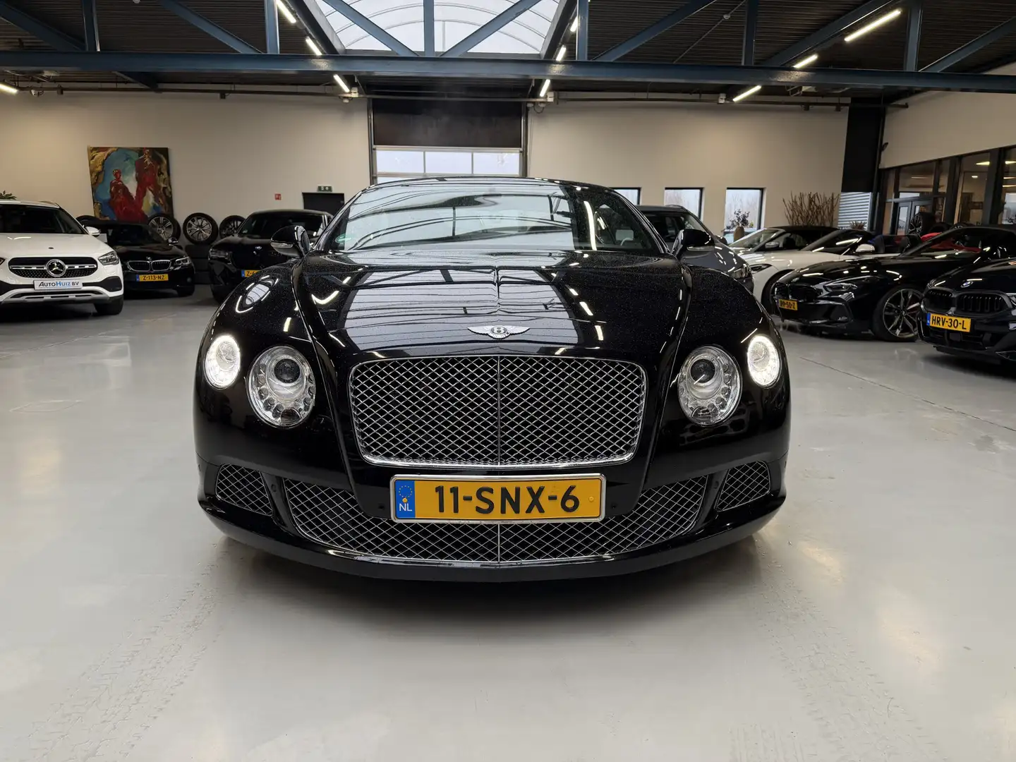 Bentley Continental GT 6.0 W12 576 PK Achteruitrijcamera 20 inch Stoelver Noir - 2
