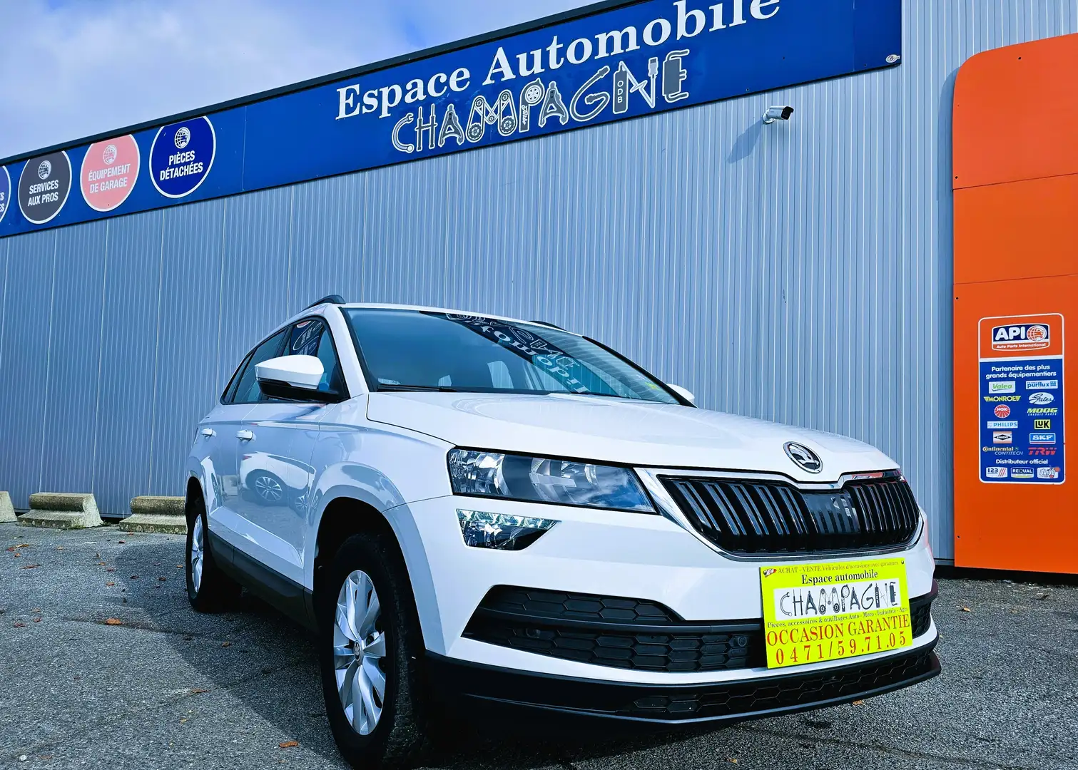 Skoda Karoq GARANTIE *1ER PROPRIETAIRE* 1.0 TSI Ambition Wit - 2