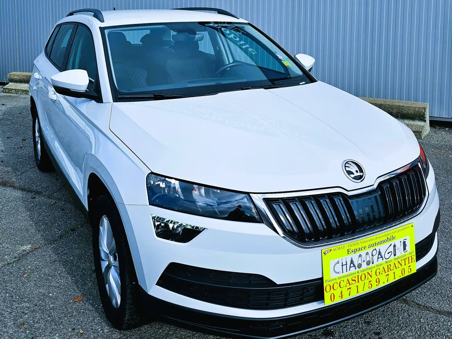 Skoda Karoq GARANTIE *1ER PROPRIETAIRE* 1.0 TSI Ambition Wit - 1