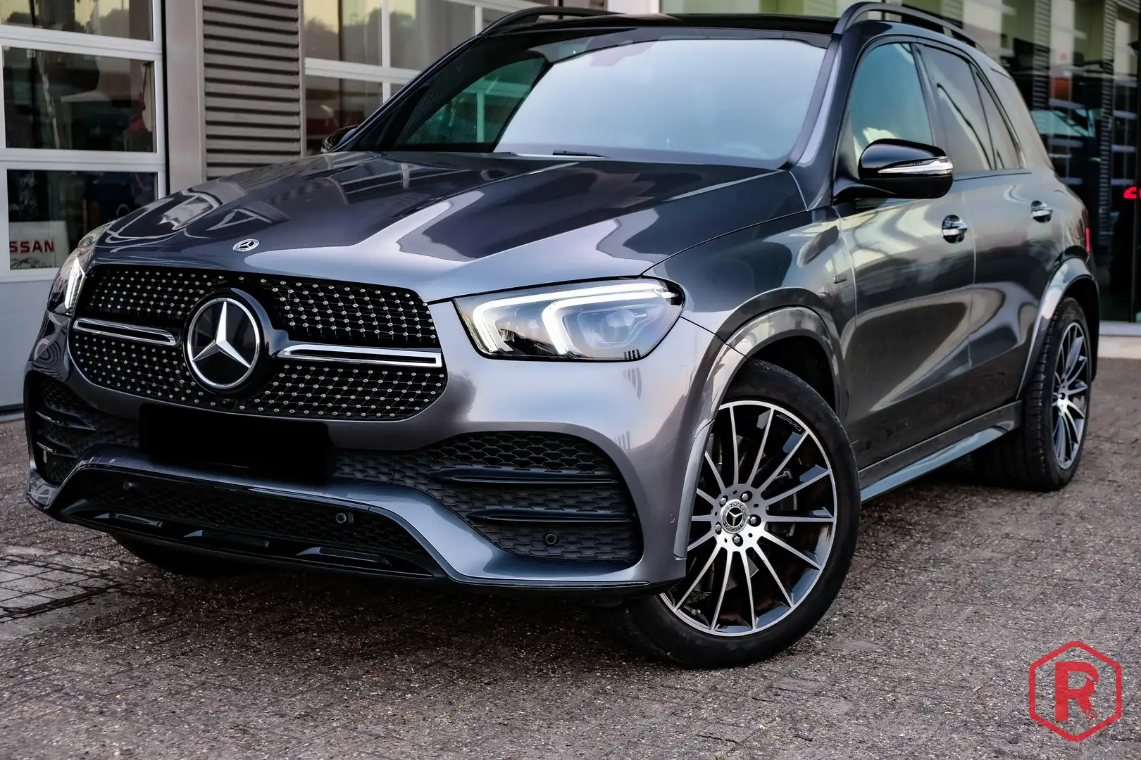 Mercedes-Benz GLE 350 de AMG Burmester Pano 360°Camera Gris - 2