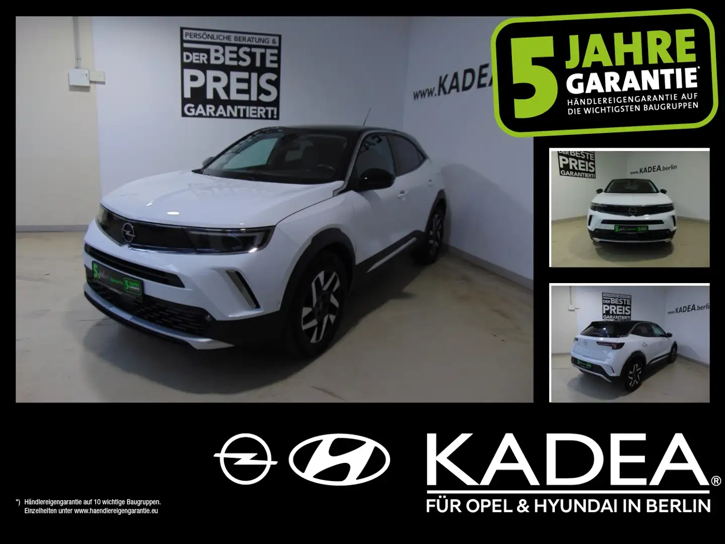Opel Mokka 1.2 180°Kamera,Navi,Sitzhzg.,LED.PDC, Blanc - 1