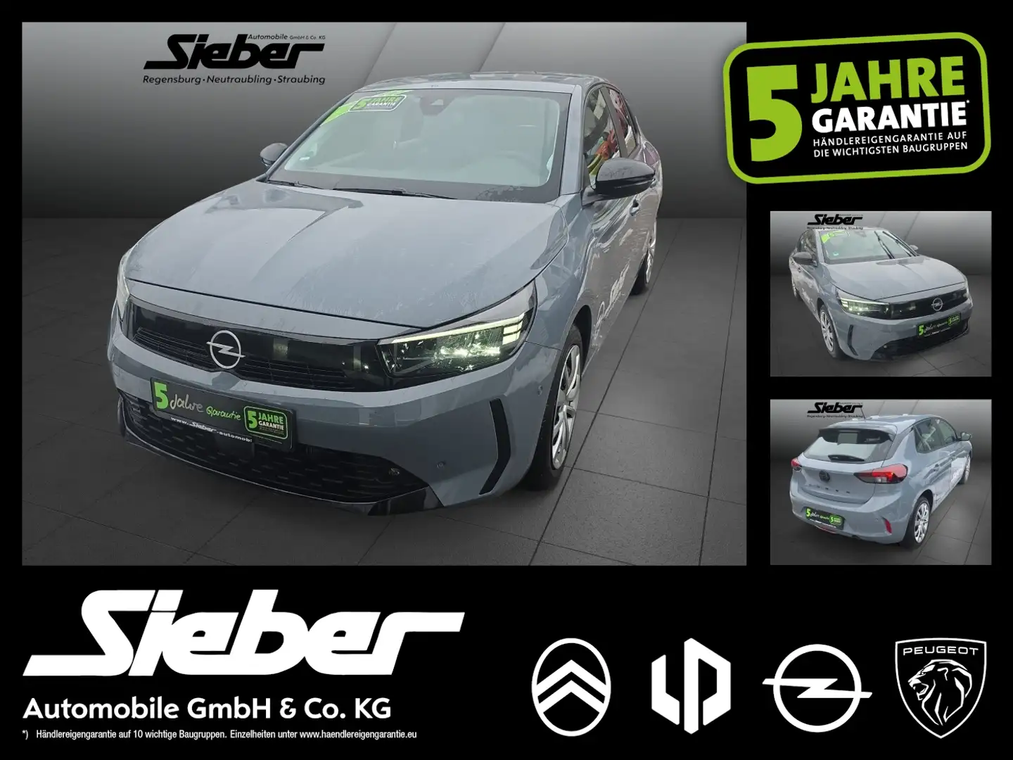 Opel Corsa F 1.2 *Parksensoren*LED*Klimaanlage* Grau - 1