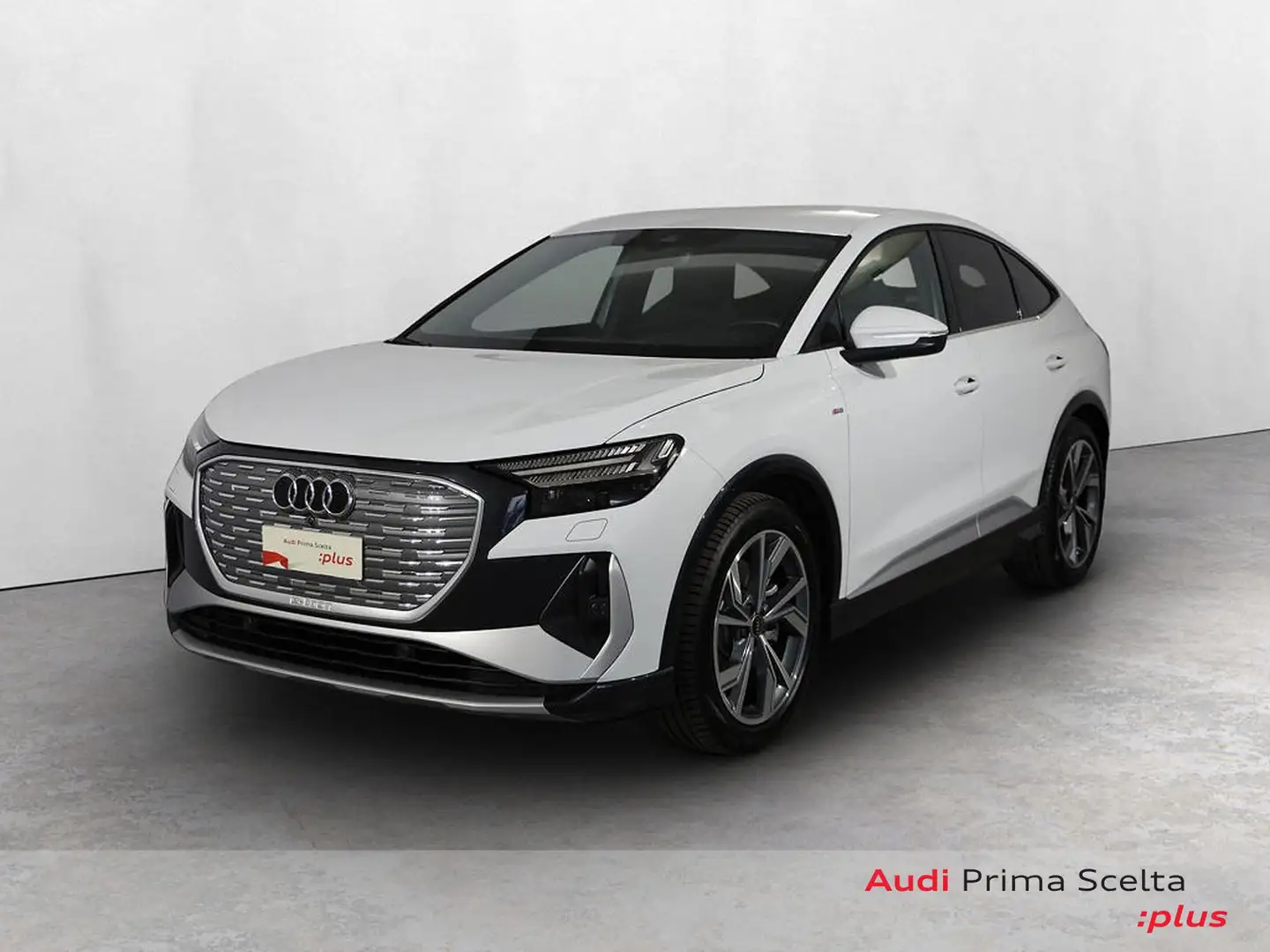 Audi Q4 e-tron sportback e-tron 50 s line edition quattro Blanc - 1