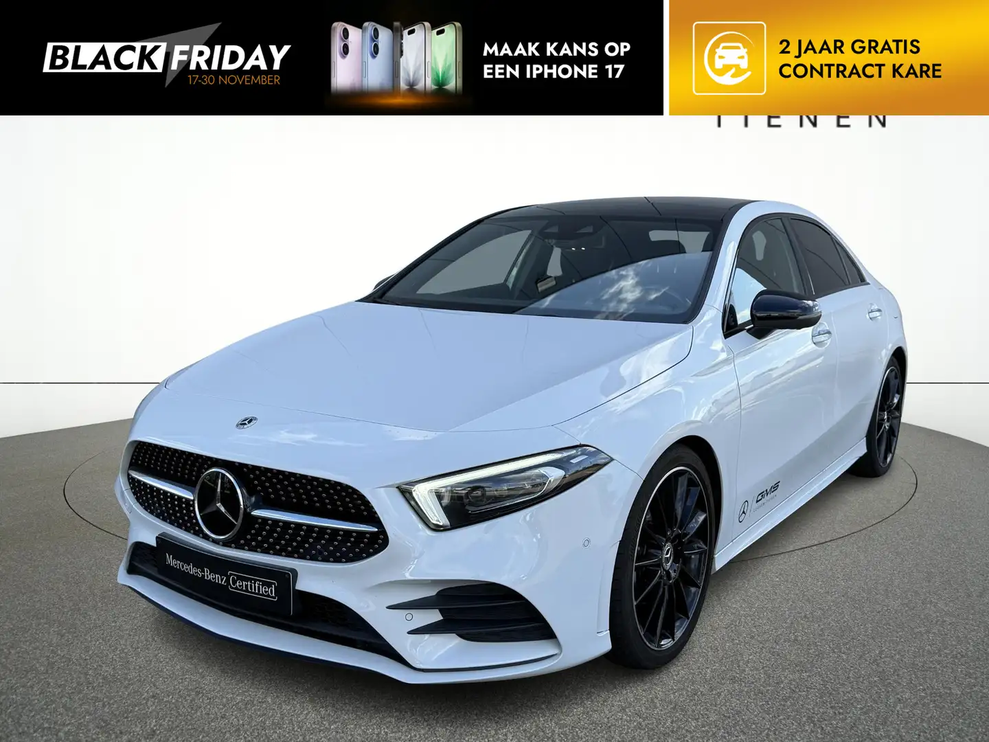 Mercedes-Benz A 180 Limousine A d AMG Line Blanc - 1