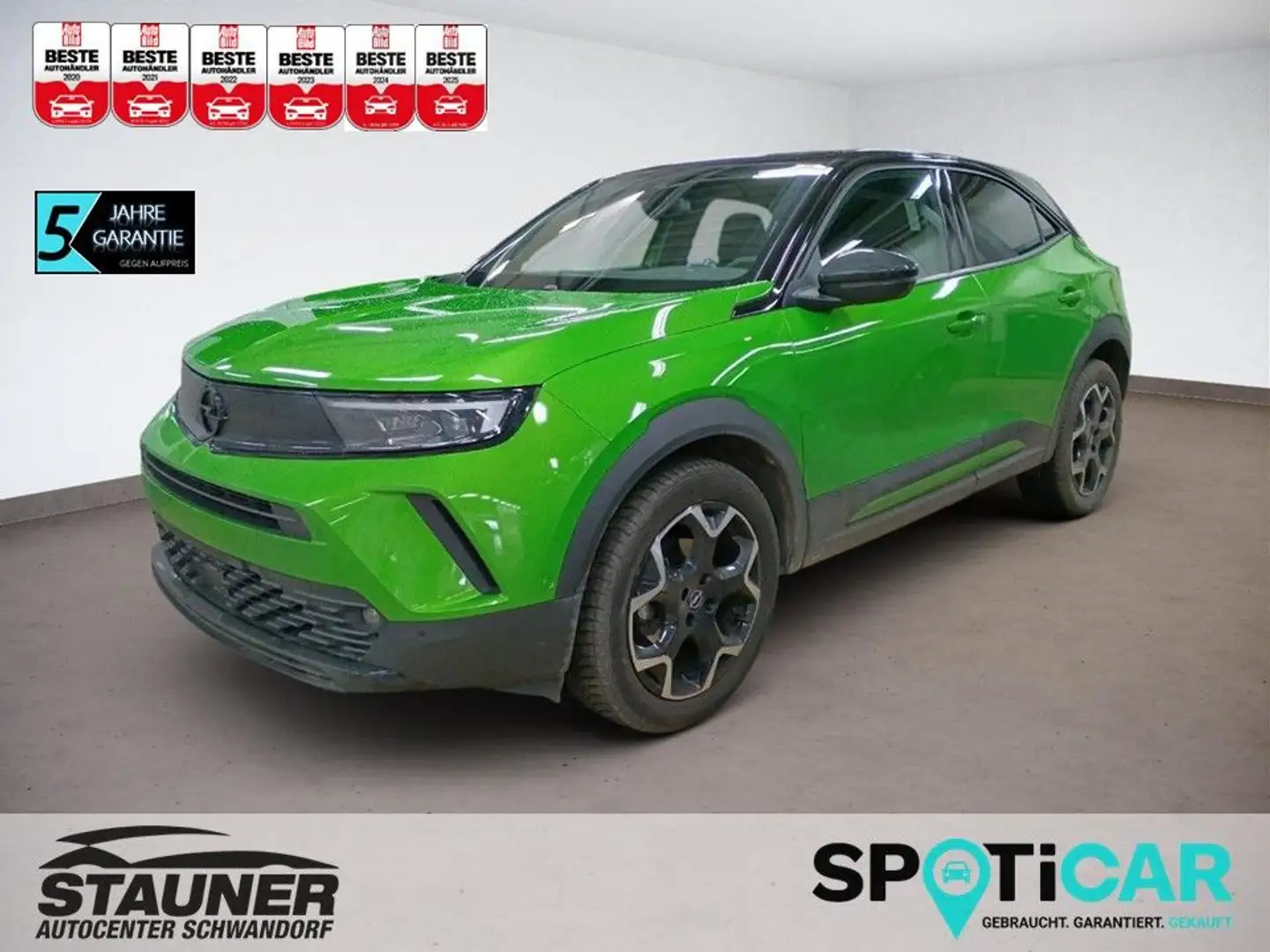 Opel Mokka Ultimate 1.2 Turbo S/S AT8*ALCANTARA*ACC* Grün - 1