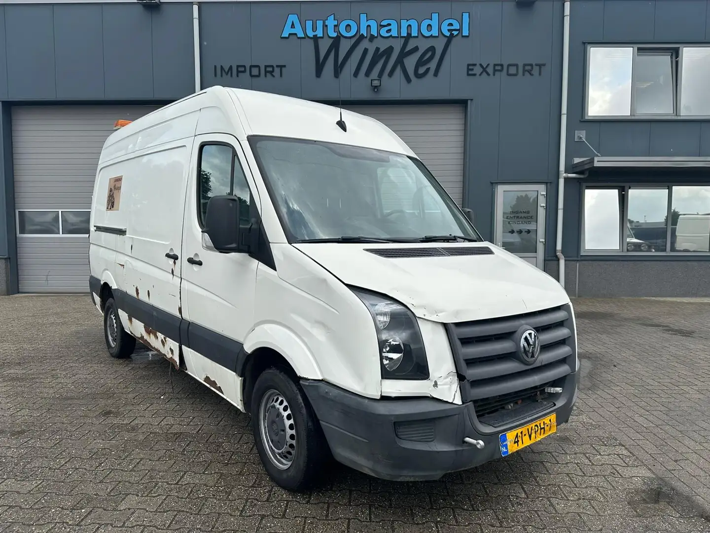 Volkswagen Crafter 35 2.5 TDI L2H2 AIRCO CRUISE MANUAL GEAR Wit - 1