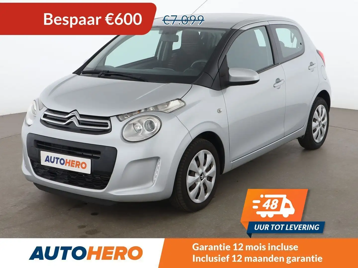 Citroen C1 1.2 VTi Feel Argent - 1