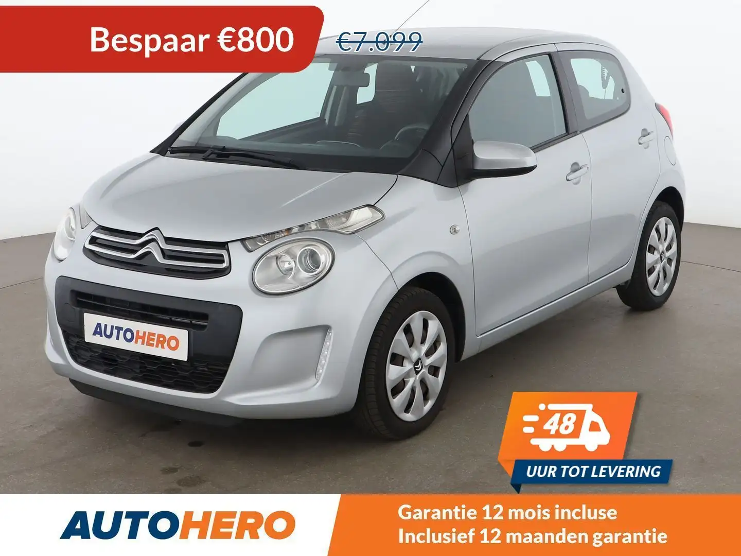 Citroen C1 1.2 VTi Feel Argent - 1
