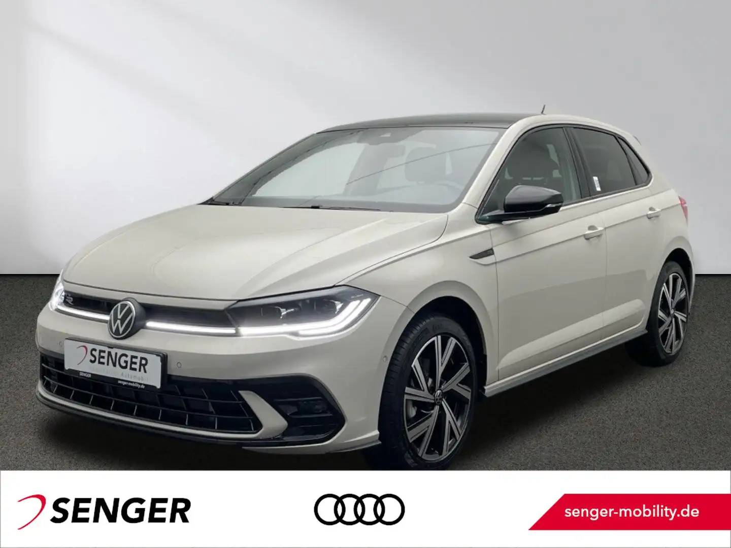 Volkswagen Polo R-Line 1,0 l TSI Panorama Navi Roof Pack Gris - 1