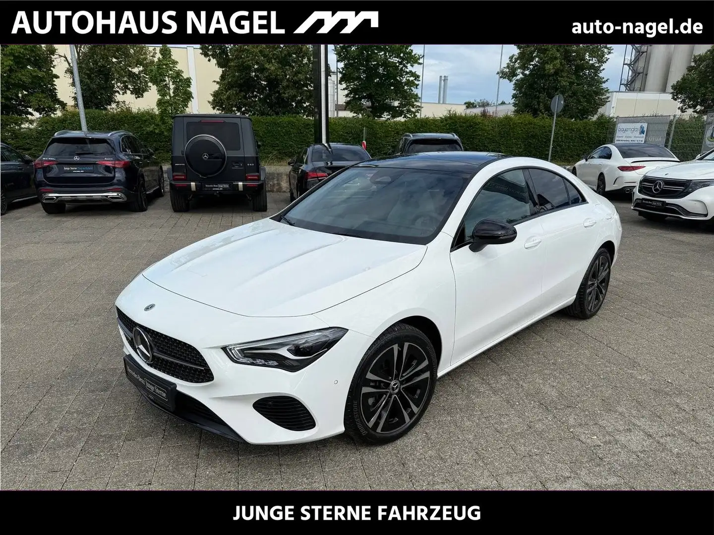Mercedes-Benz CLA 180 Progressive*Night*Pano*Memory*Kamera*DAB Blanc - 1