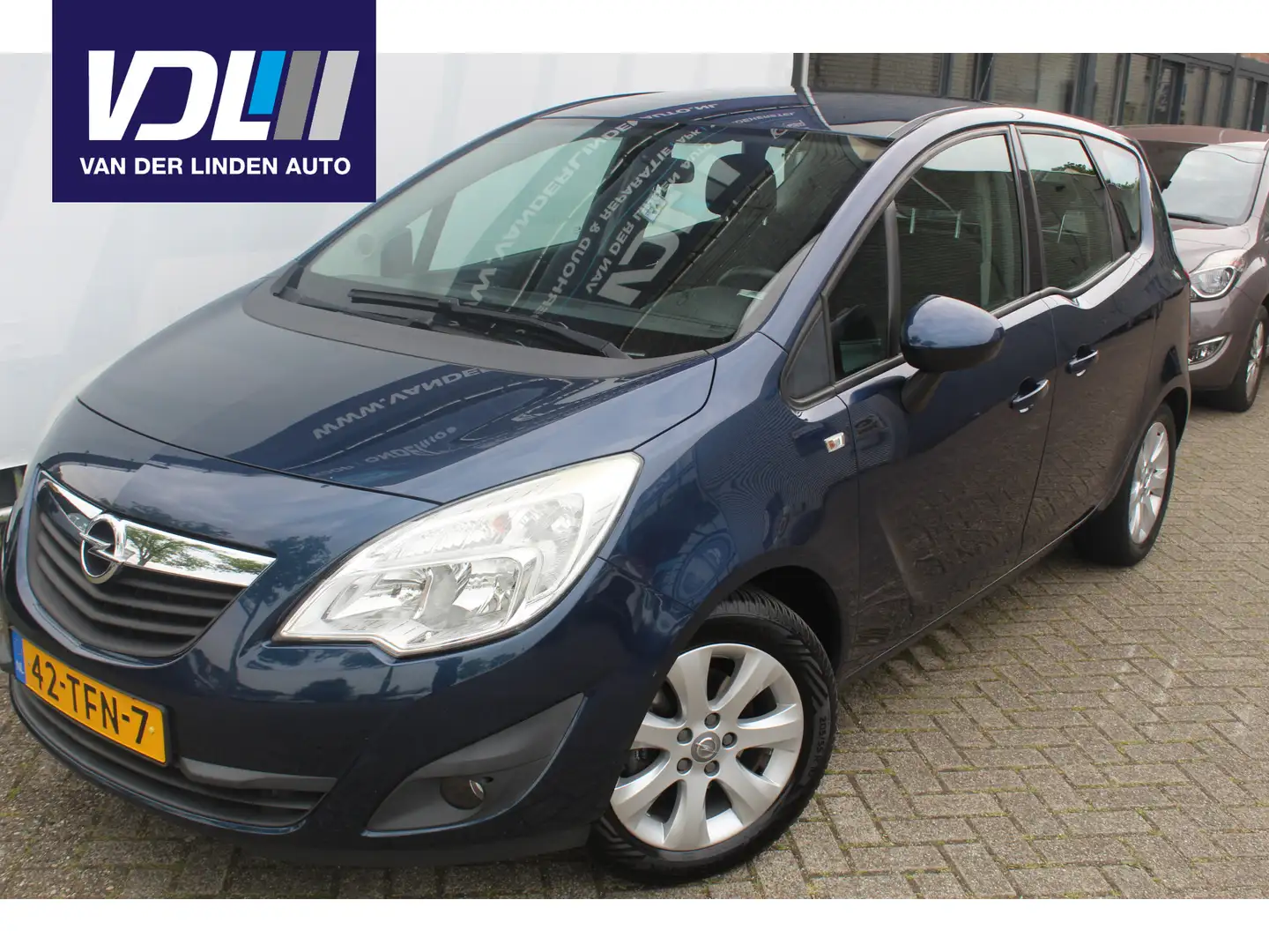 Opel Meriva 1.4 Turbo Edition Cruise controll l Airco l Trekha Blauw - 1