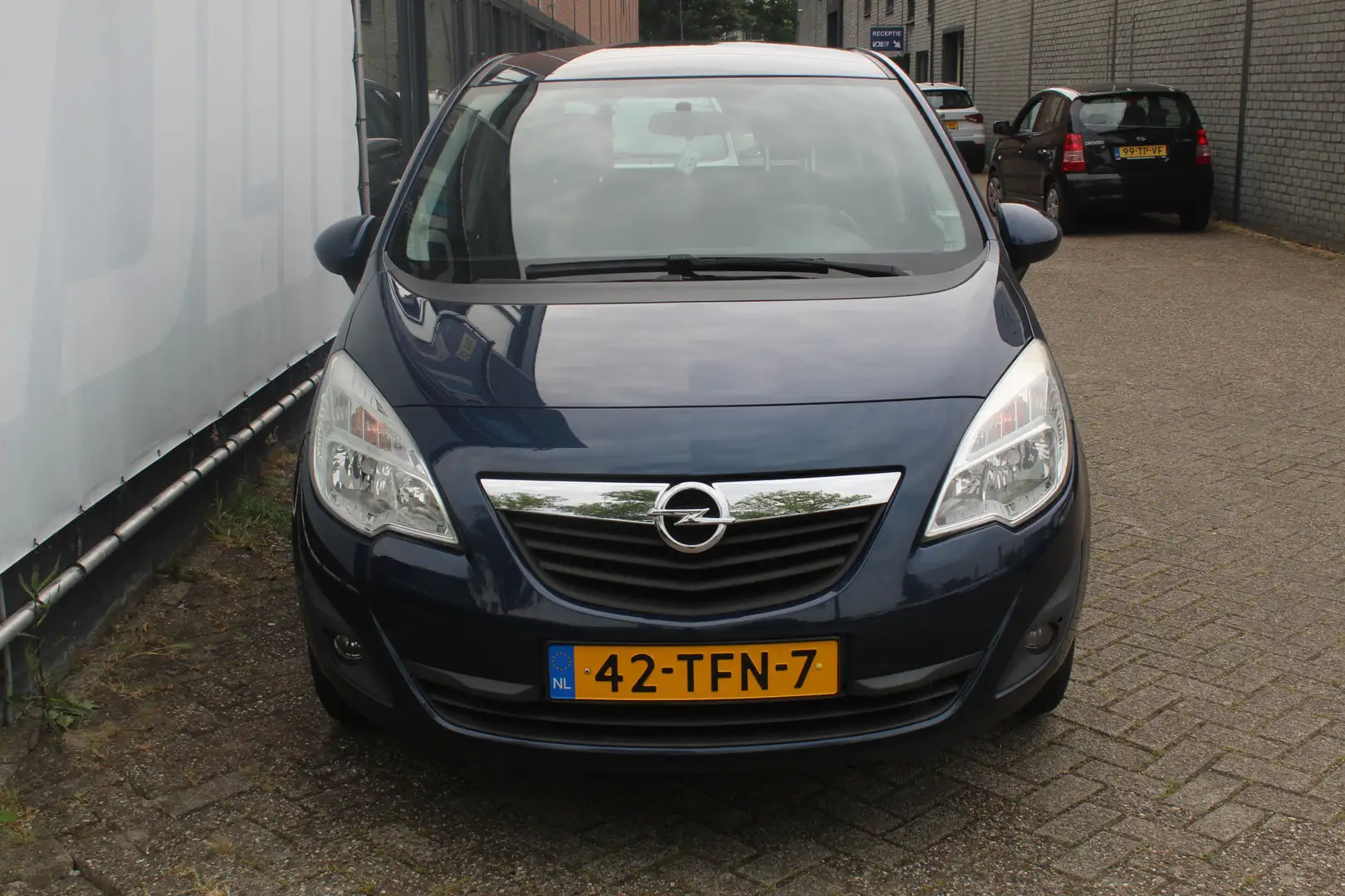 Opel Meriva 1.4 Turbo Edition Cruise controll l Airco l Trekha Blauw - 2