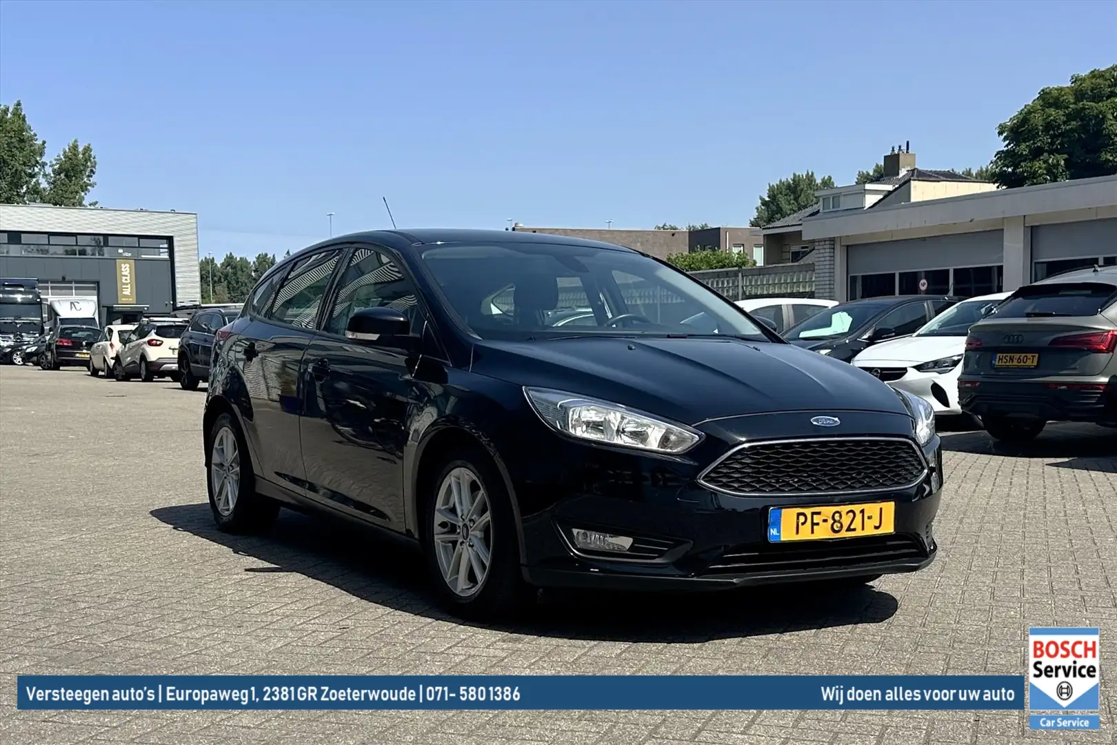 Ford Focus 1.0 EcoBoost 125pk 5-deurs Edition Plus Zwart - 2