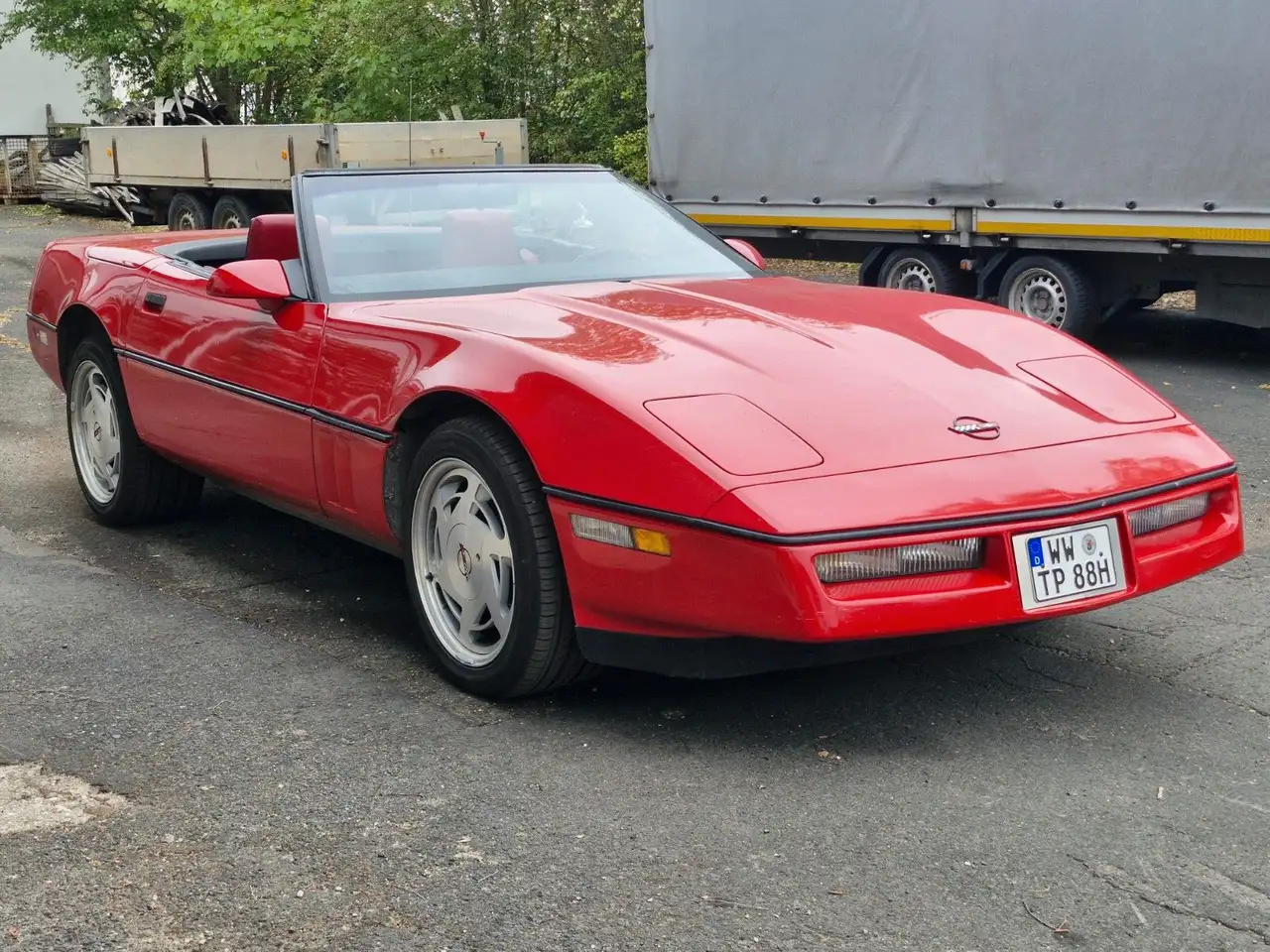 Corvette C4 Chevrolet 5,7 Liter V8 TÜV/H-Zulassung, foto 5