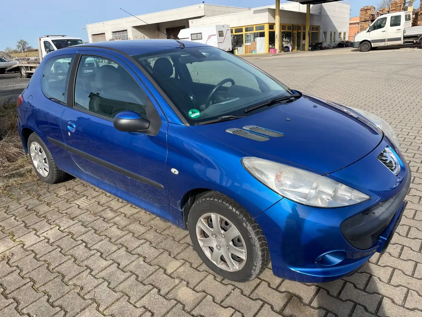 Peugeot 206 +  1.4 zweite Hand, Klimaautomatik, HU 26 Blau - 2
