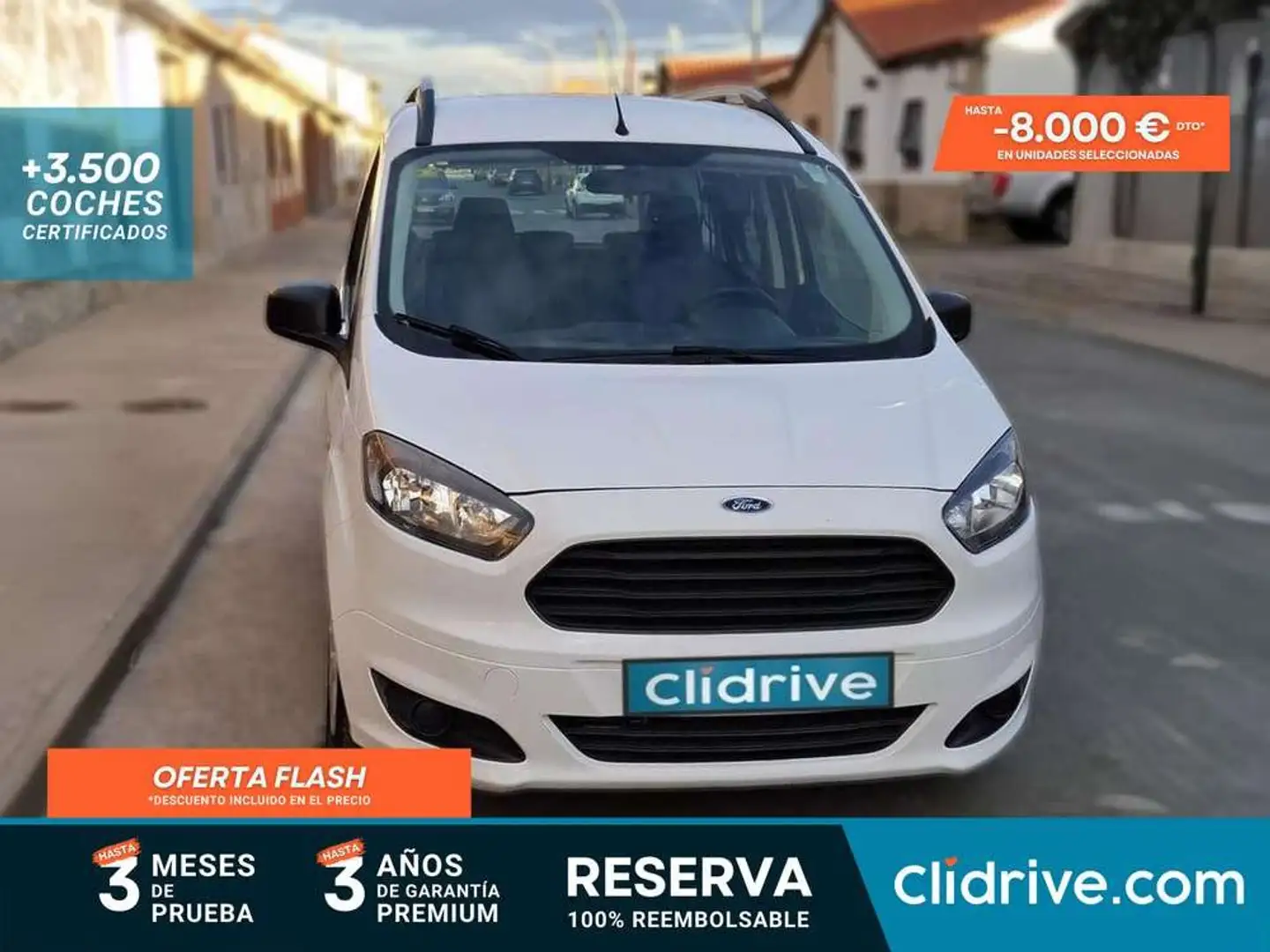Ford Tourneo Courier 1.5TDCi Trend 95 Blanco - 1