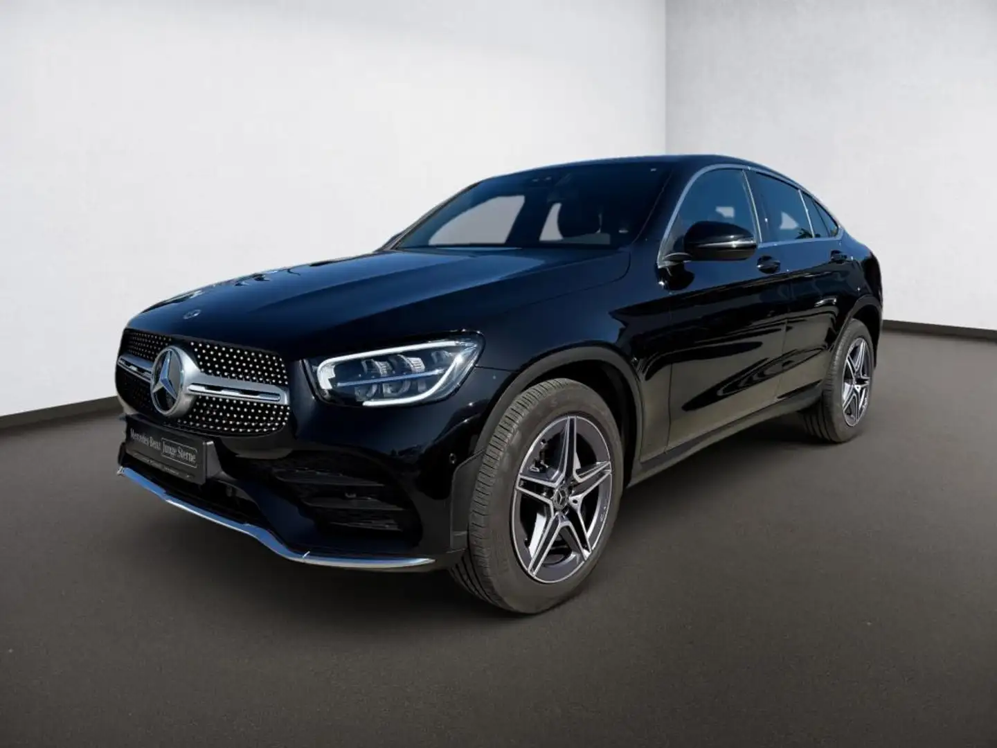 Mercedes-Benz GLC 220 d 4M Coupé AMG*Schiebedach*AHK*Spur*MBUX Schwarz - 1