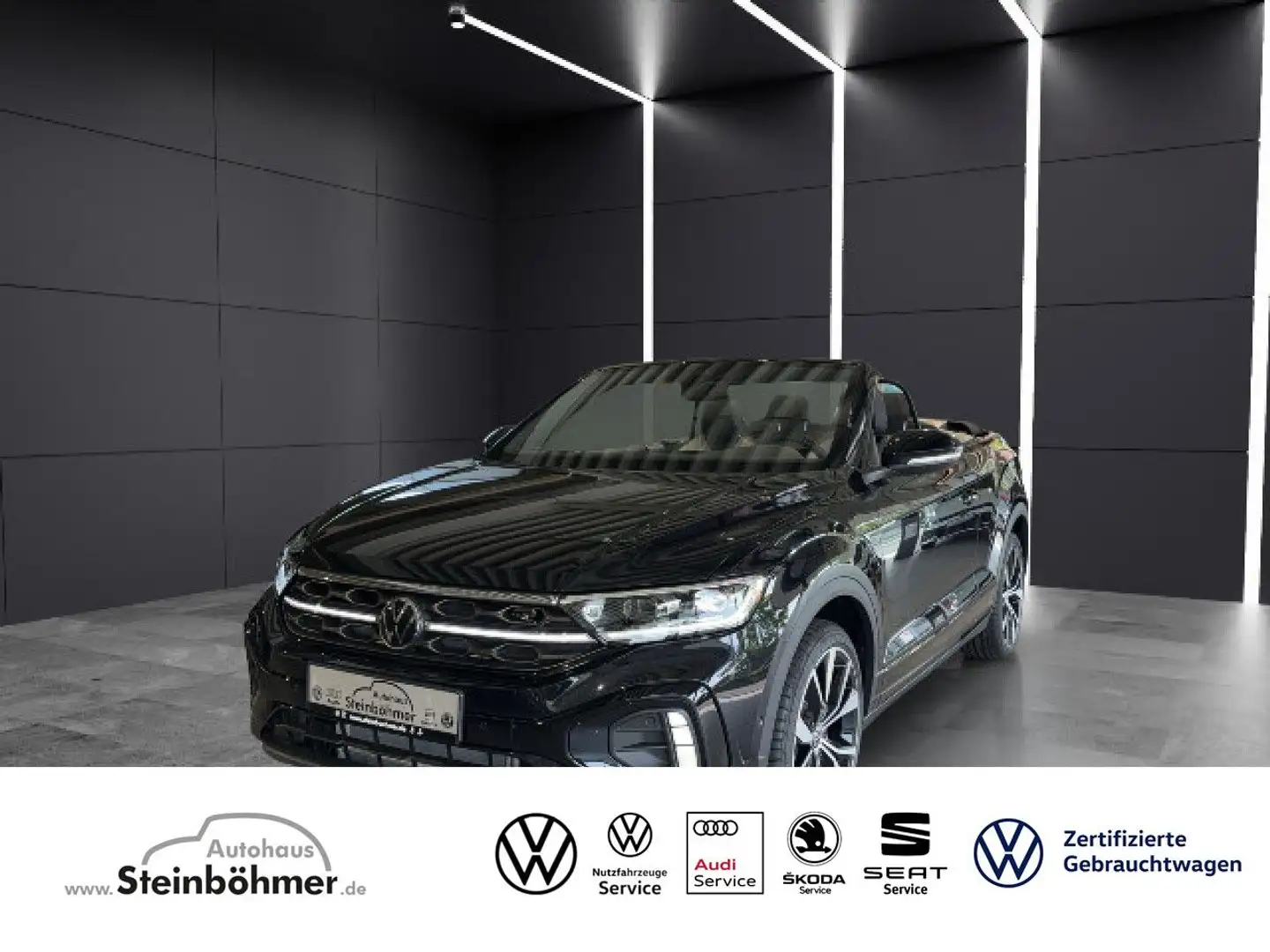 Volkswagen T-Roc Cabriolet R-Line 1.5TSI DSG Misano19" BlackS Schwarz - 1