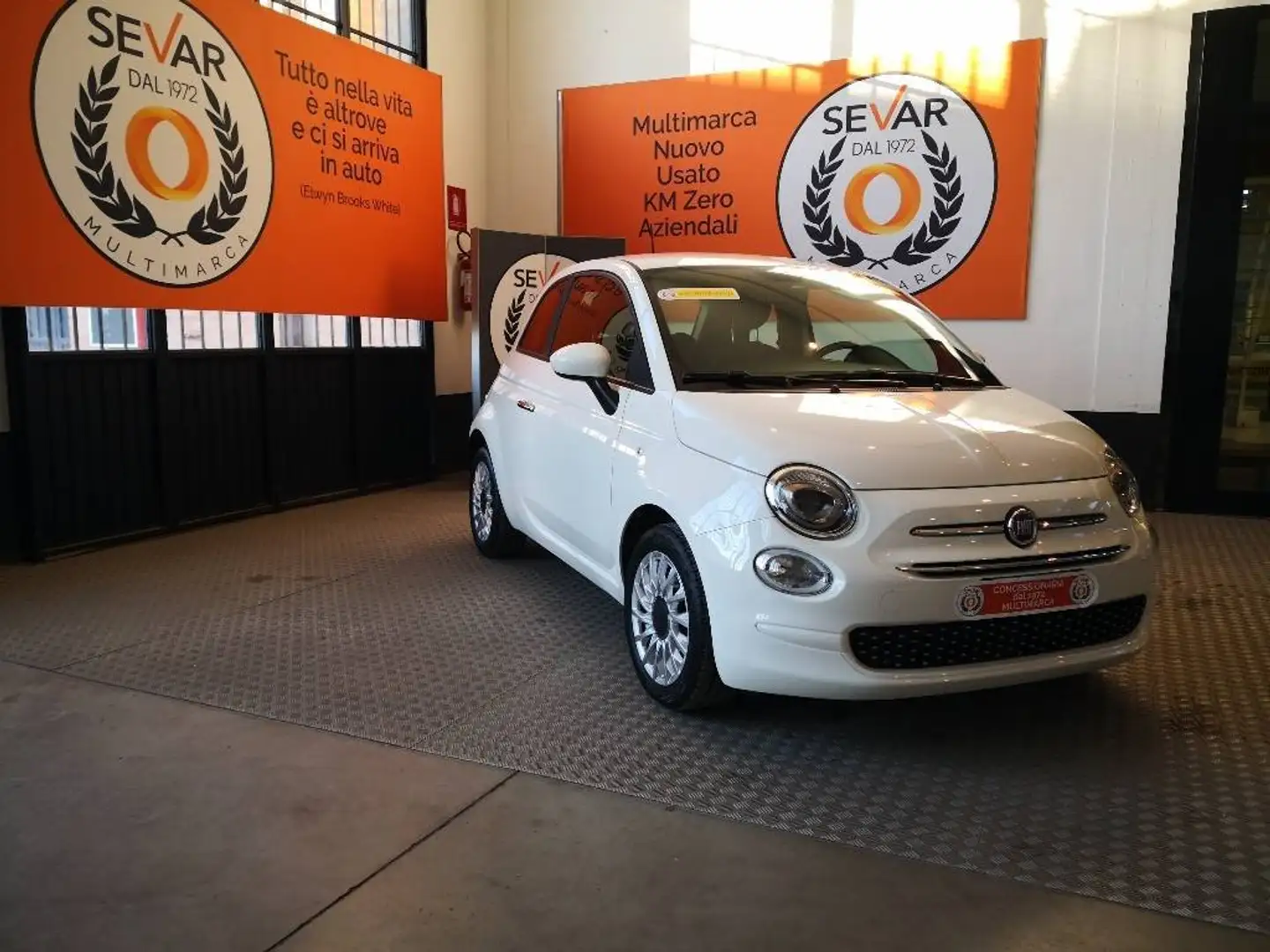 Fiat 500 Lounge Bianco - 1