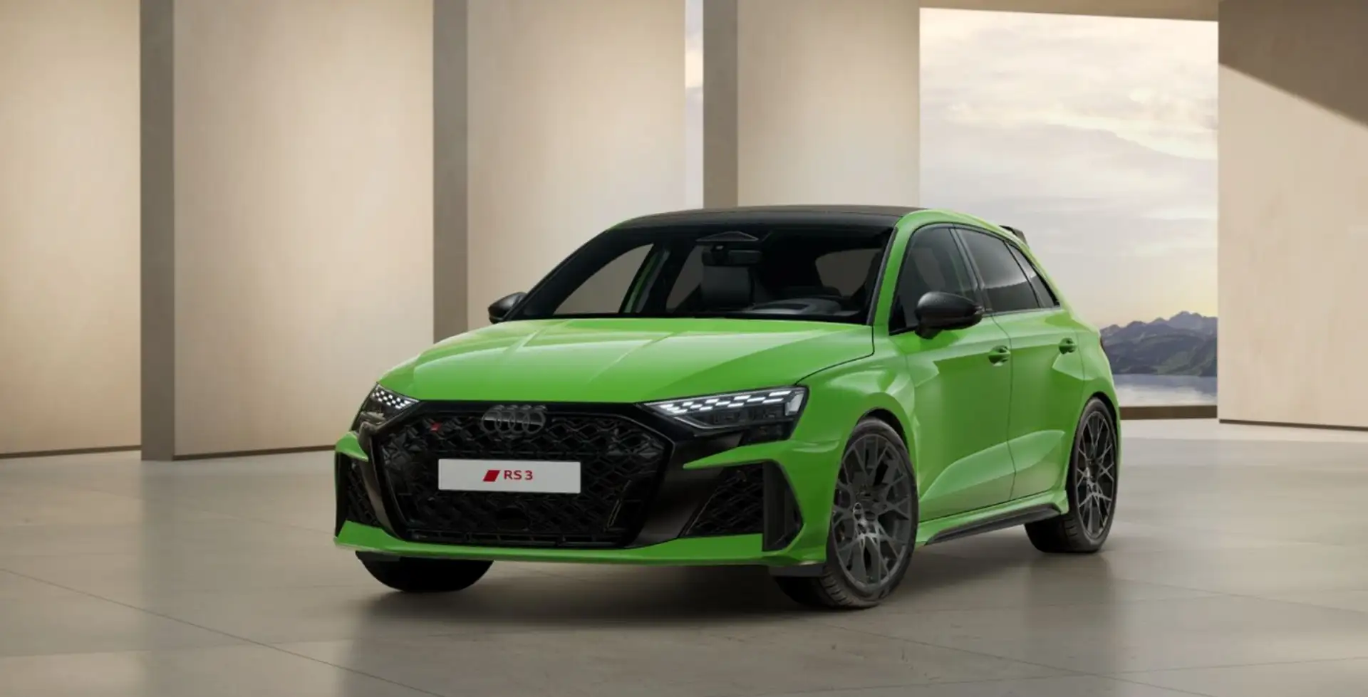 Audi RS3 RS 3 Sportback S tronic PanoDach, Kamera, Navi Vert - 2