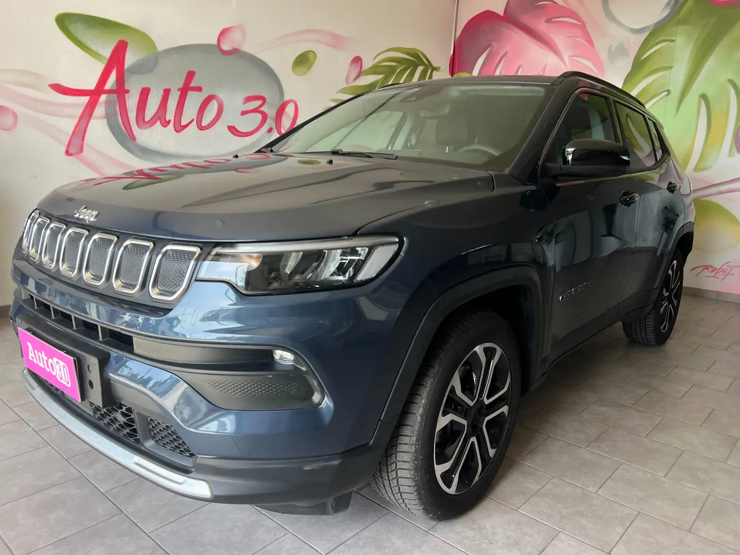 Jeep Compass Compass II 2021 1.6 mjt Limited 2wd 130cv FARI LED Azul - 1