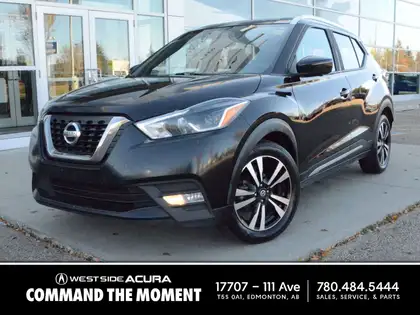 Black 2018 Nissan Kicks SUV / Crossover Front-Wheel Drive Automatic
