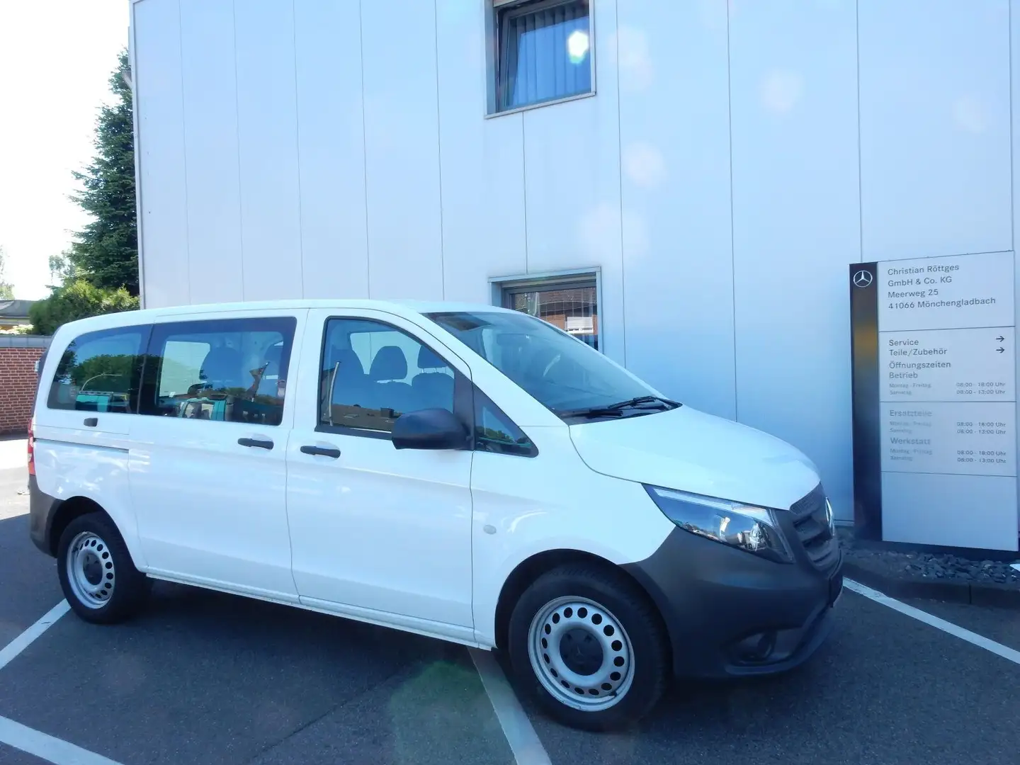 Mercedes-Benz Vito Mixto 110 CDI RWD kompakt (N1) (EURO 6d) BC Blanc - 2