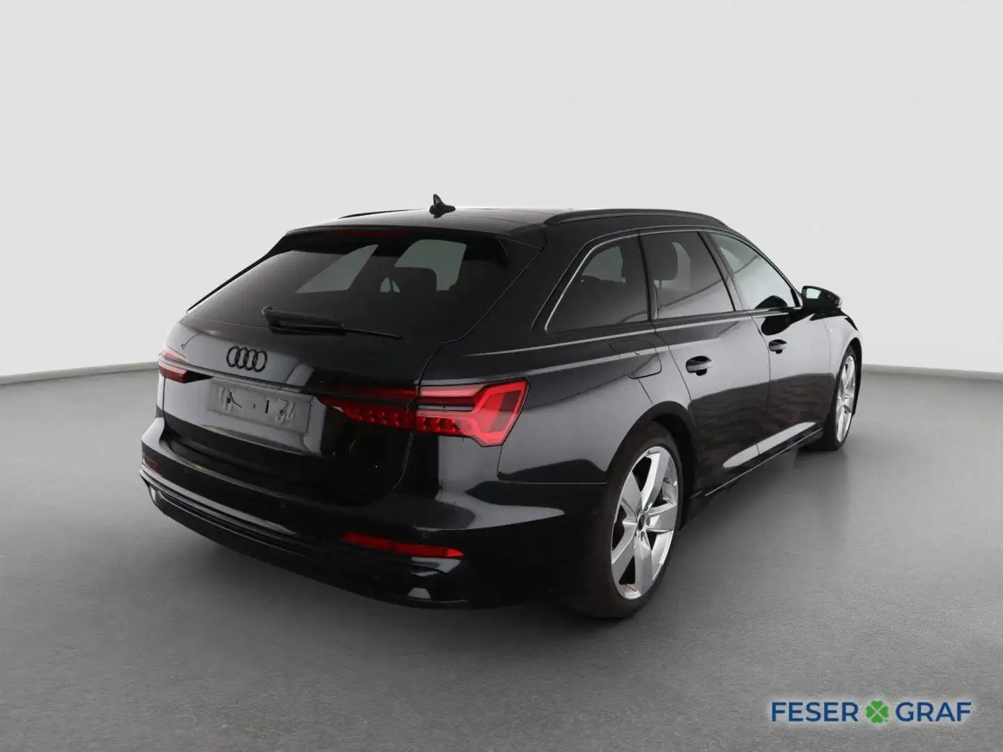 Audi A6 Avant 45 TFSI S line /HD-Matrix/Pano/Standhzg Schwarz - 2