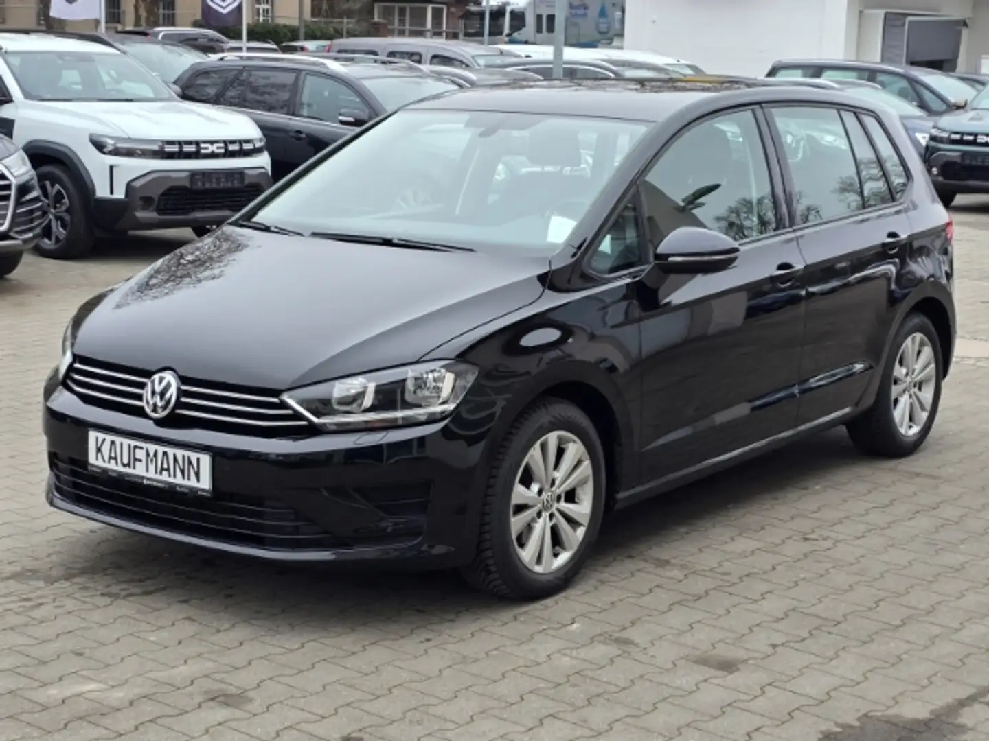 Volkswagen Golf Sportsvan VII Comfortline BMT Start-Stopp 1.4 TSI Negro - 1
