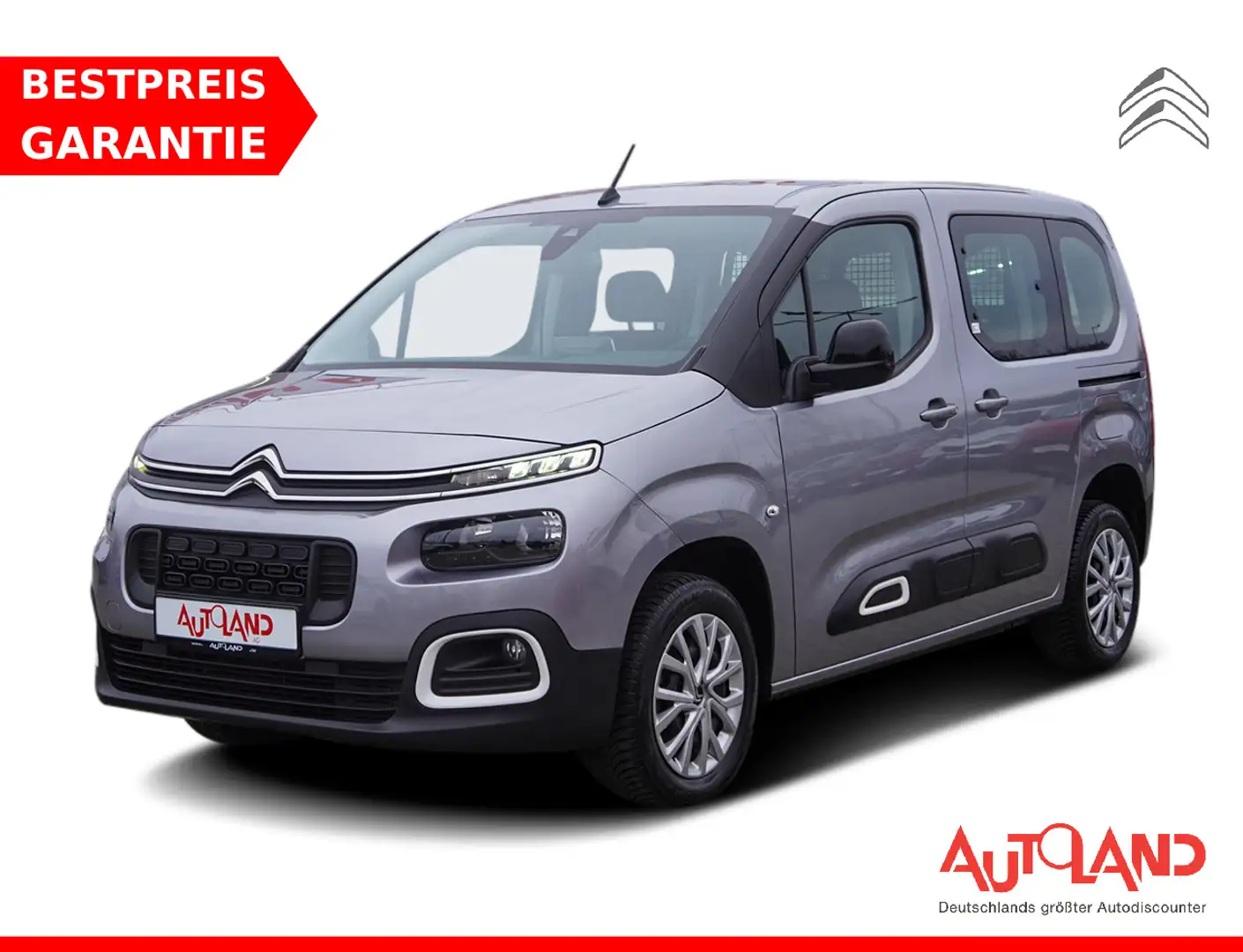 Citroen Berlingo 1.5 BlueHDi Feel M Android Apple Kamera Срібний - 1