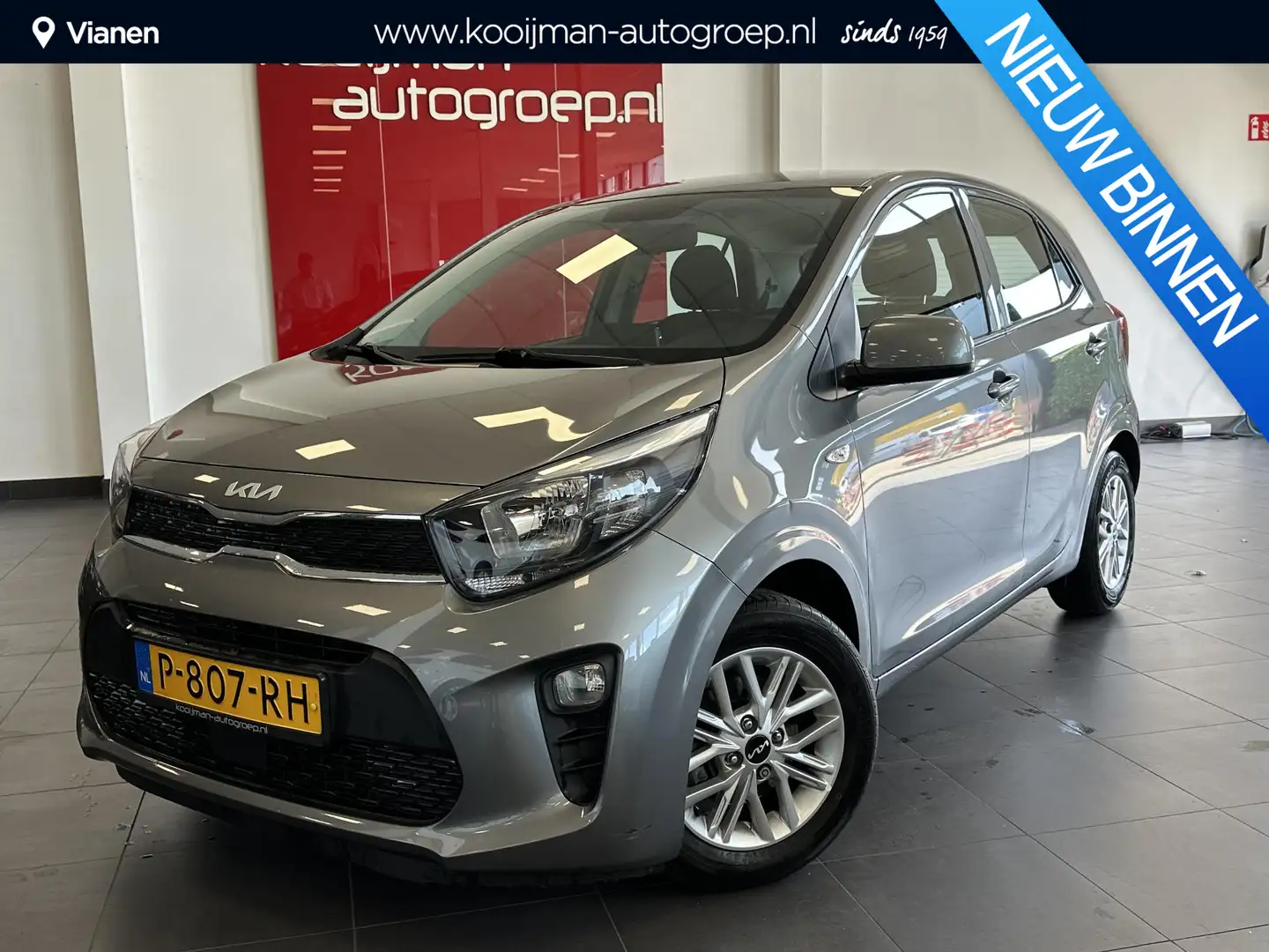 Kia Picanto 1.0 DPi DynamicLine Grijs - 1