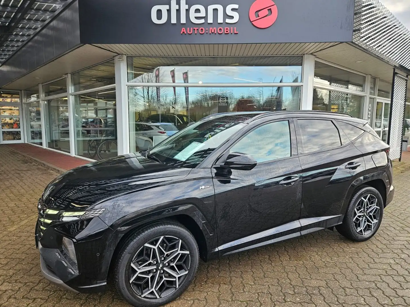 Hyundai TUCSON 1.6 T-GDI N Line Hybrid 4WD (EURO 6d)(OPF) Schwarz - 1