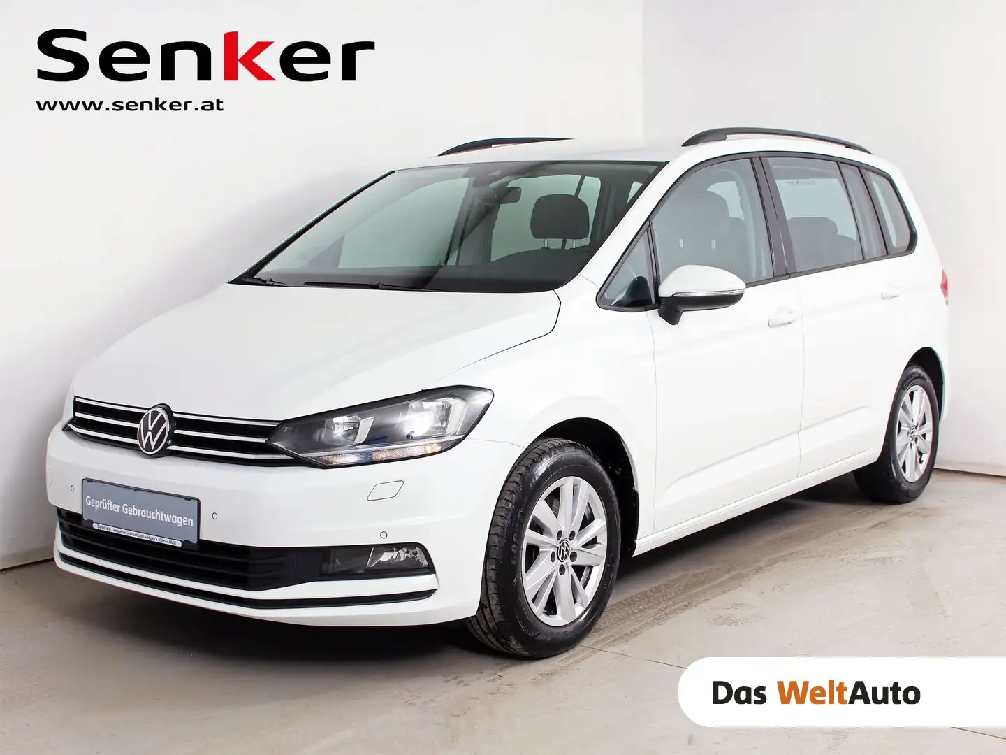 Volkswagen Touran Comfortline TDI Blanc - 1
