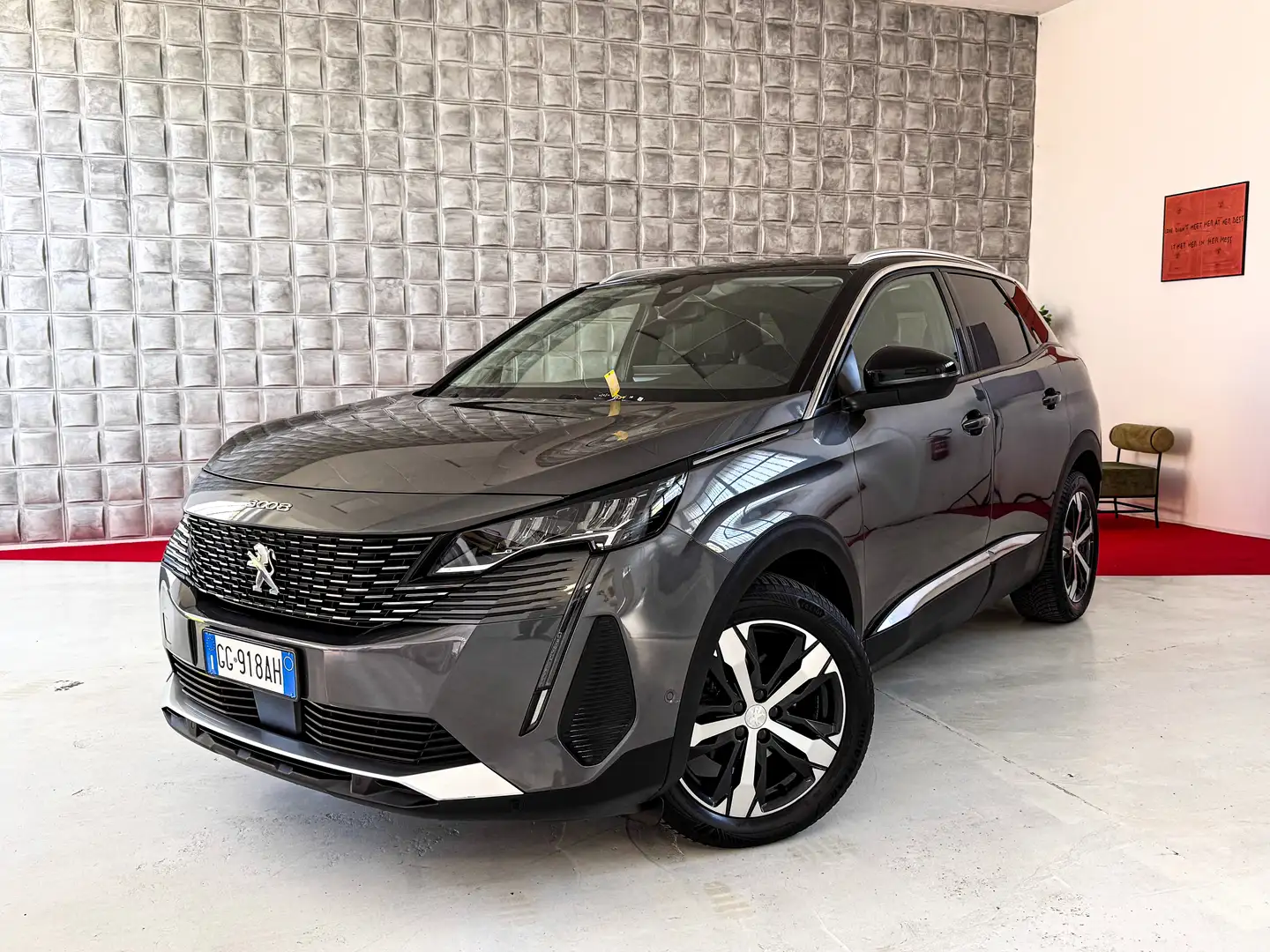 Peugeot 3008 2021 1.5 bluehdi Allure s - IVA ESPOSTA Grigio - 1