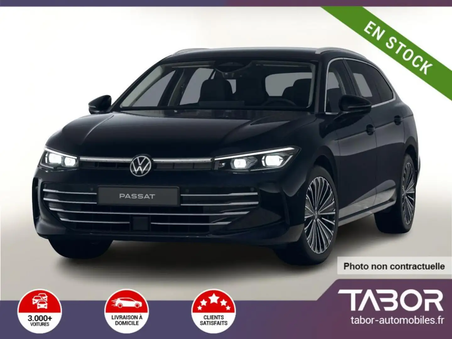 Volkswagen Passat Variant Variant eTSI 150 DSG Elegance Noir - 1