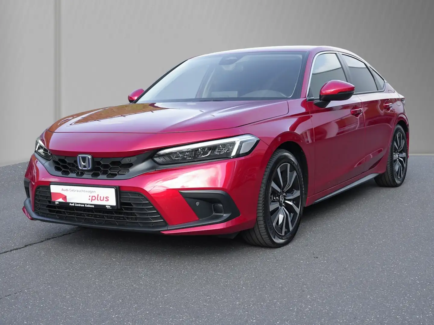 Honda Civic 2.0 Hybrid e:HEV Elegance AHK Kamera Navi Red - 2