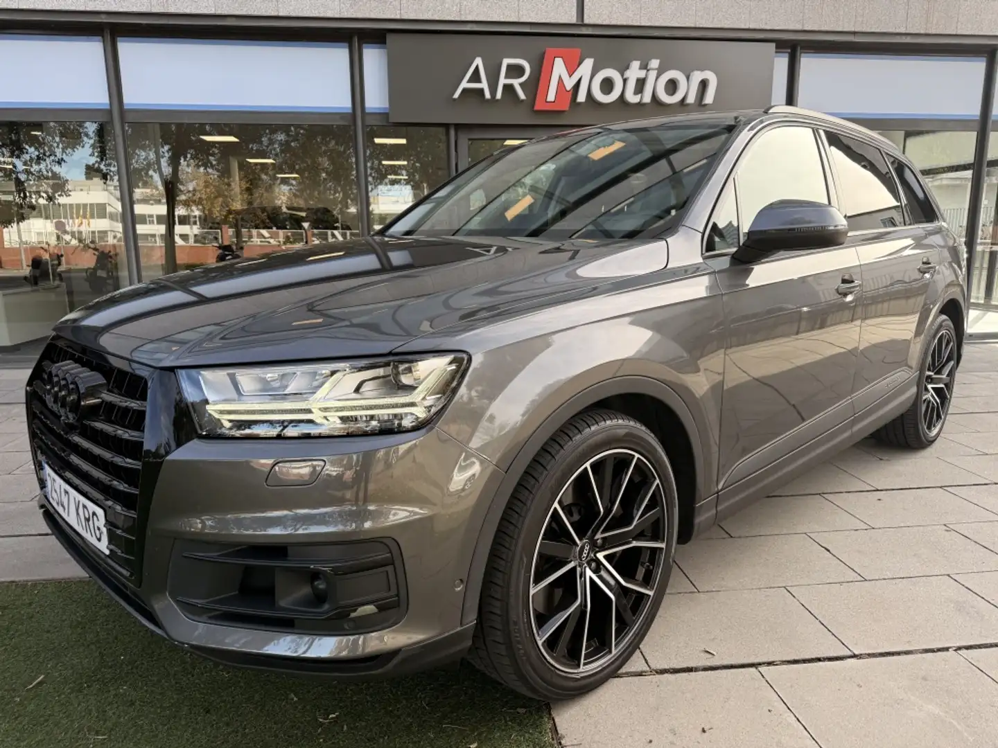 Audi Q7 45 TDI S line quattro Gris - 1