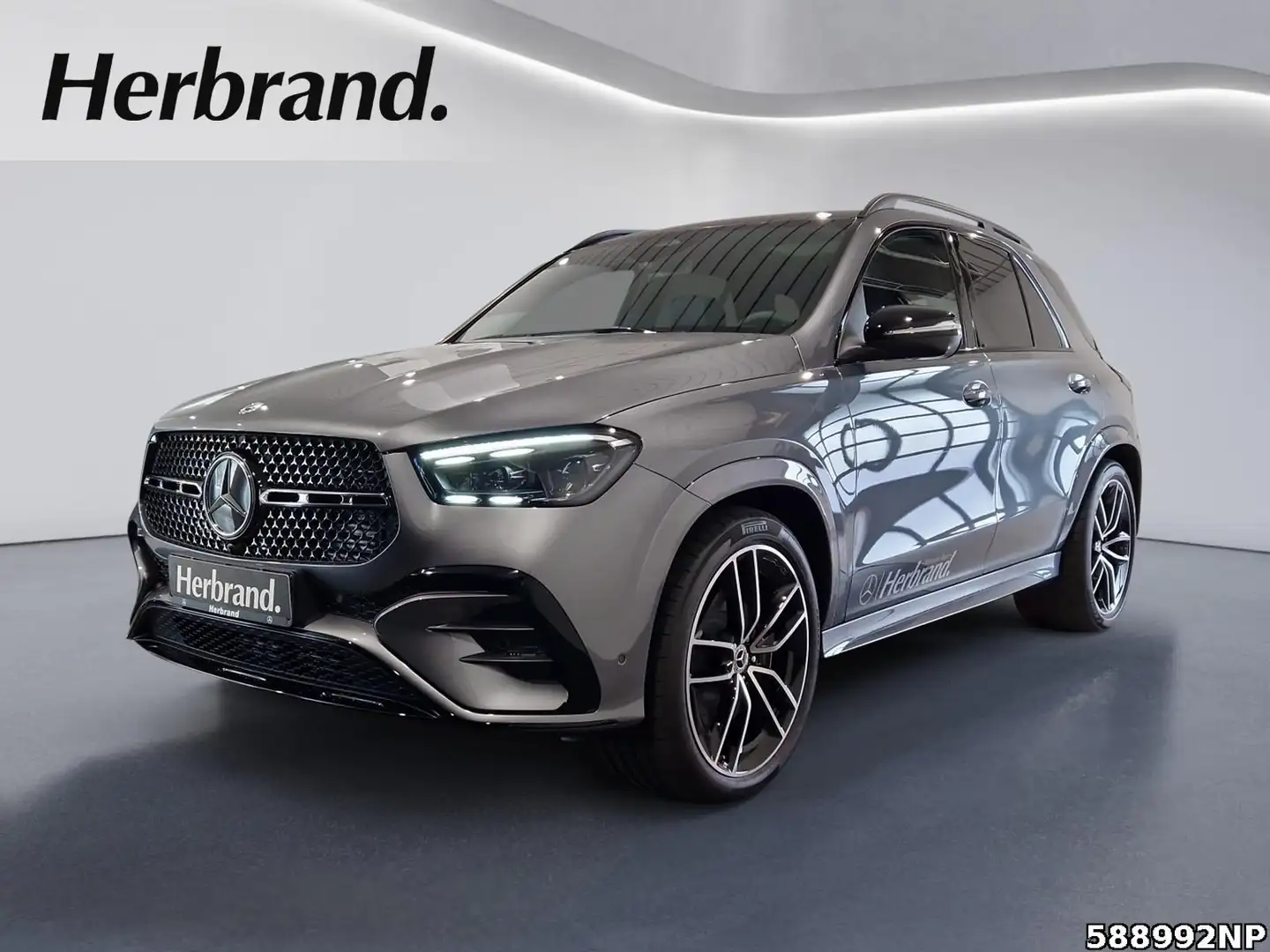 Mercedes-Benz GLE 450 4MATIC +AMG+AHK+PANO+BURM+HEAD-UP+AIRMA+ Grau - 1