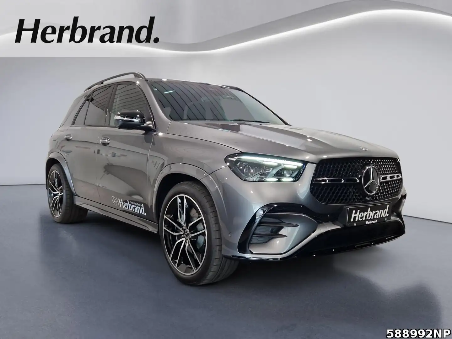 Mercedes-Benz GLE 450 4MATIC +AMG+AHK+PANO+BURM+HEAD-UP+AIRMA+ Grau - 2