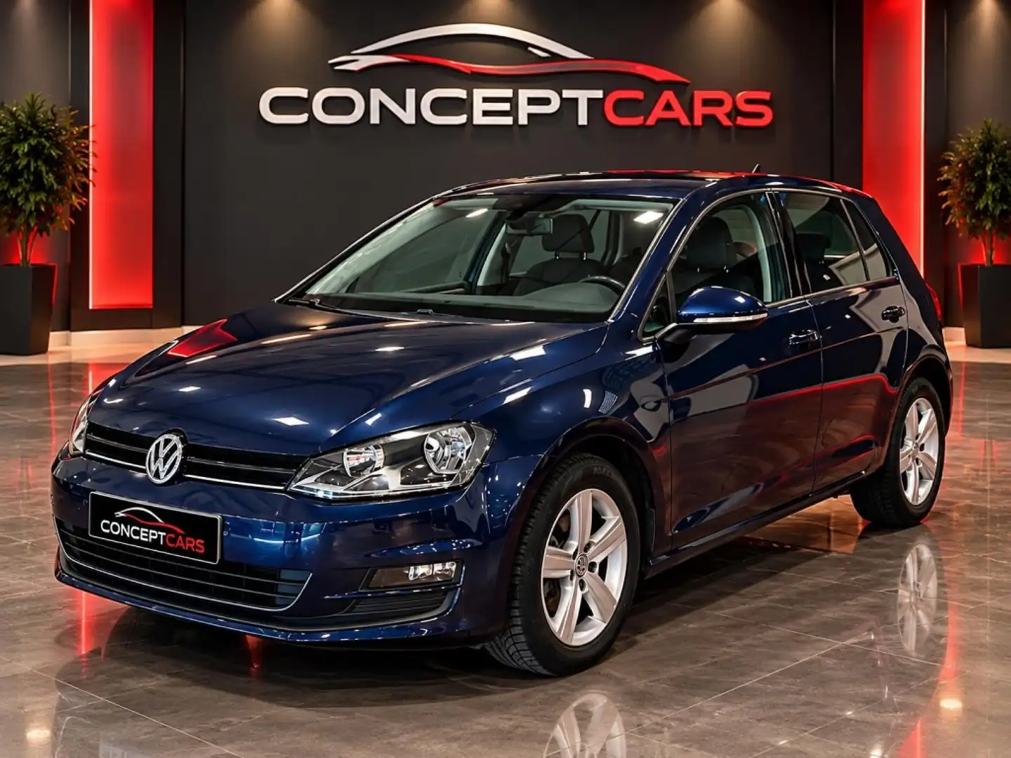 Volkswagen Golf 1.6TDI CR BMT Advance 105 Azul - 1