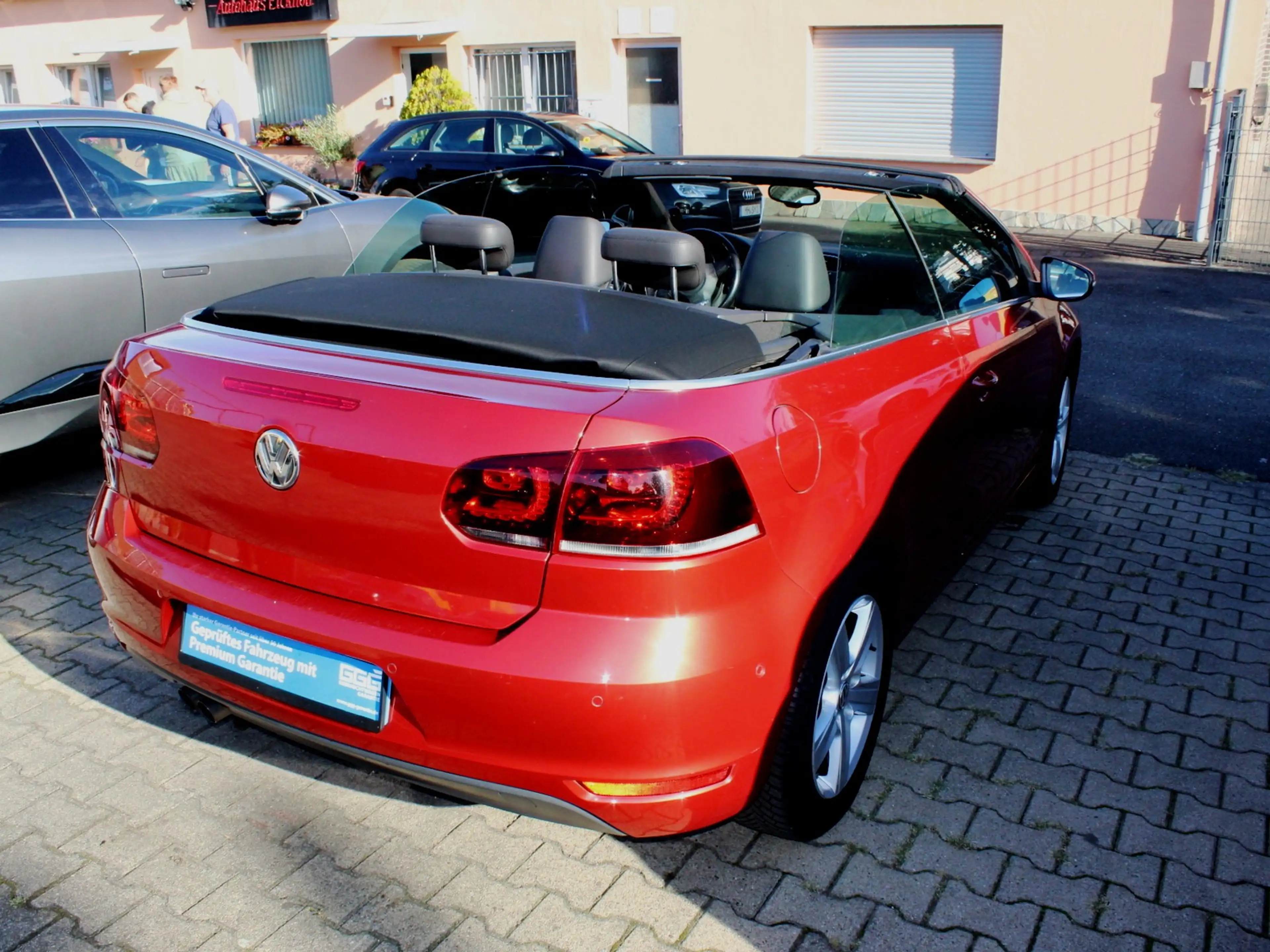 Volkswagen Golf Cabriolet Lounge BMT Allwetter Leder Top — photo 4