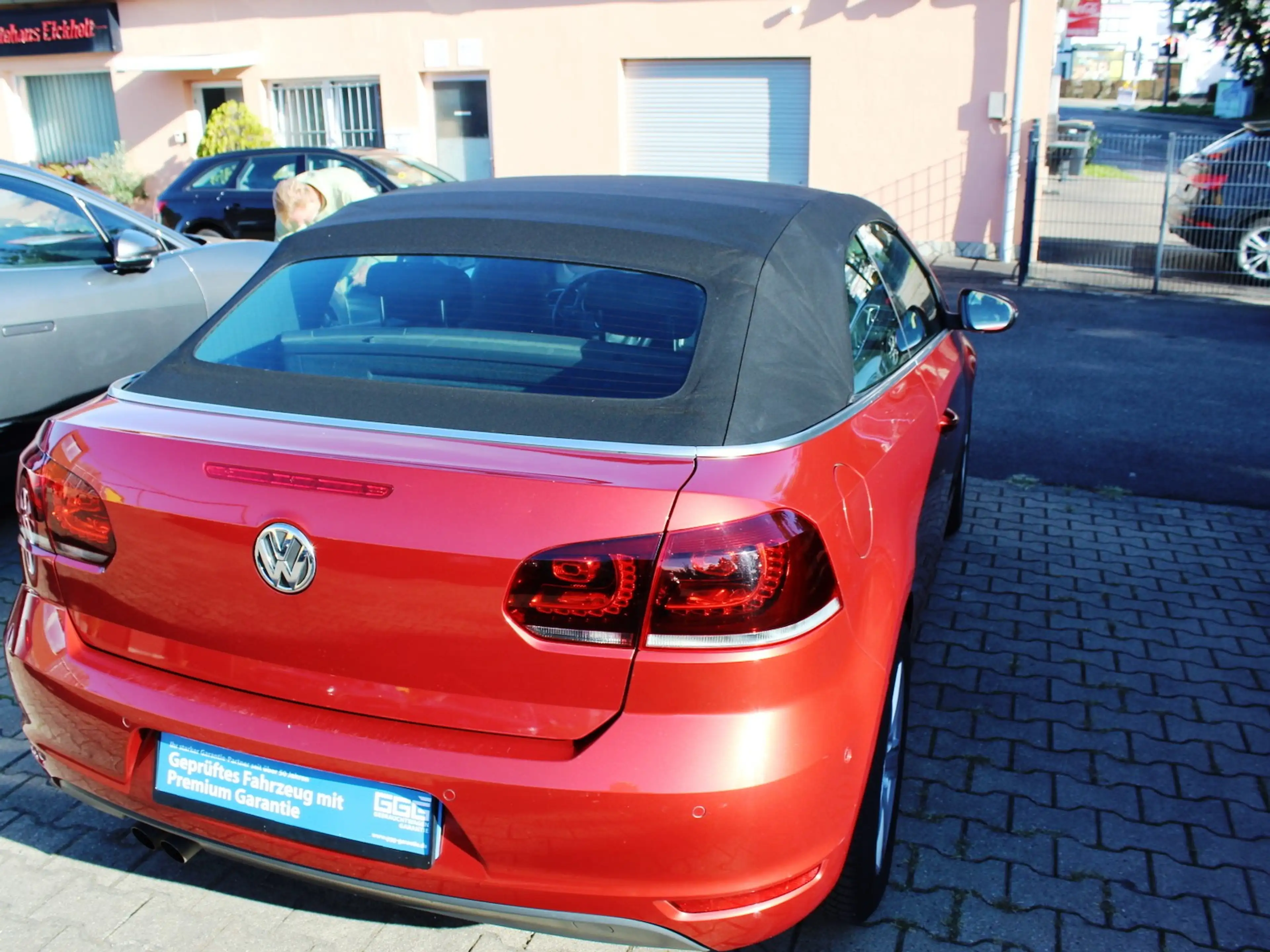 Volkswagen Golf Cabriolet Lounge BMT Allwetter Leder Top — photo 7