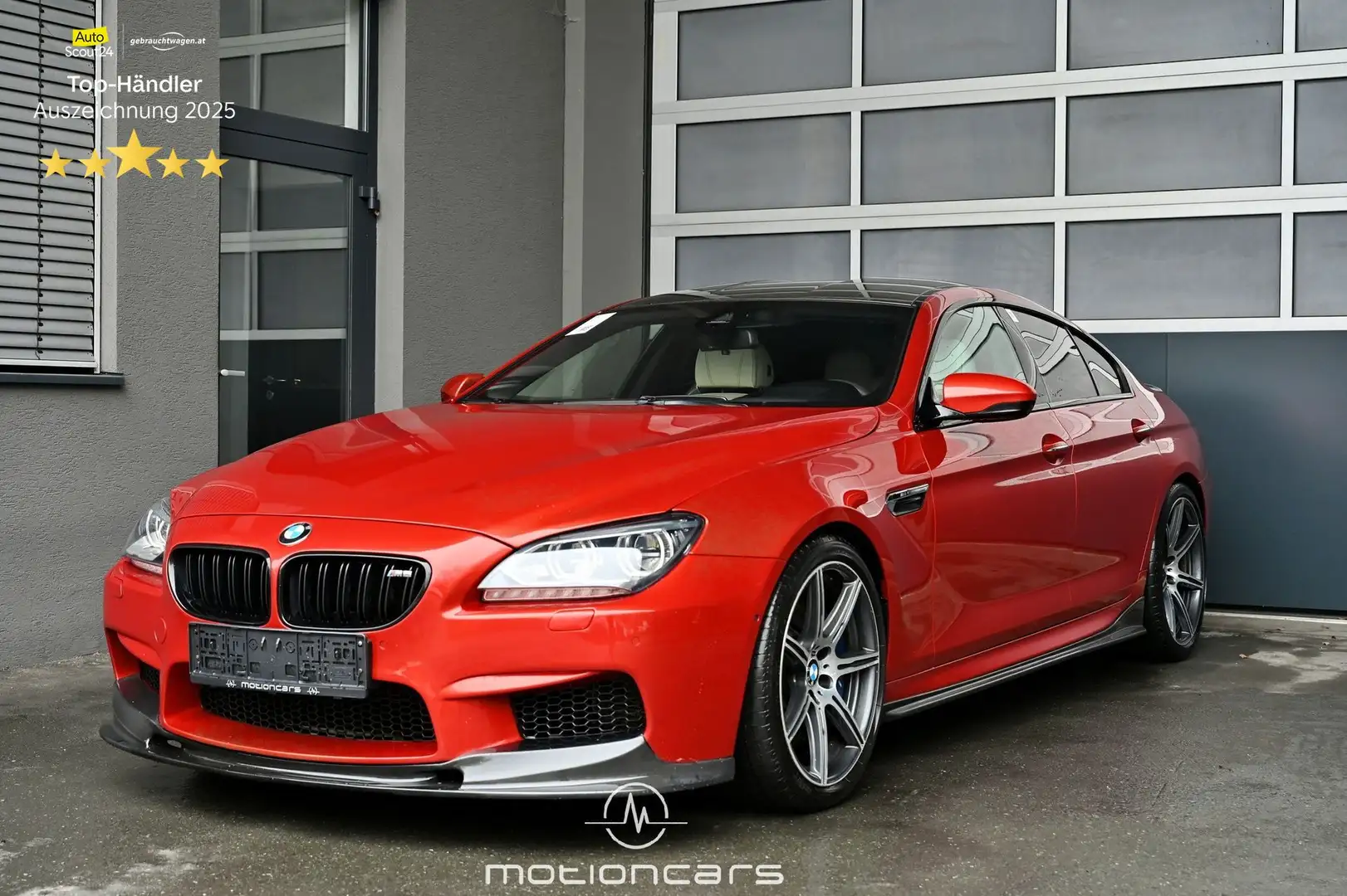BMW M6 Gran Coupe Performance Carbon Parts EXP € 41.980,- Orange - 1