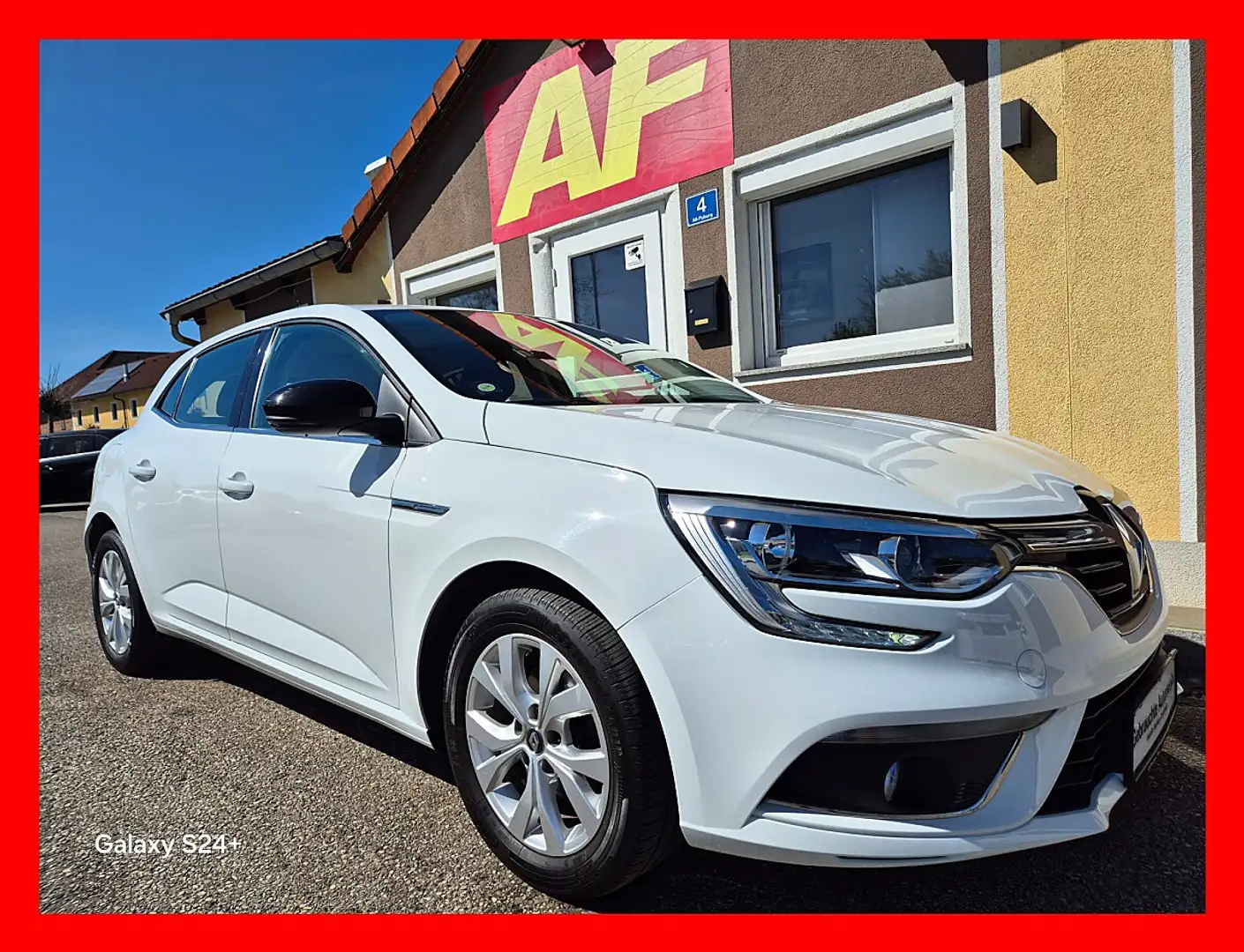 Renault Megane Mégane Limited TCe 100 PF Weiß - 1