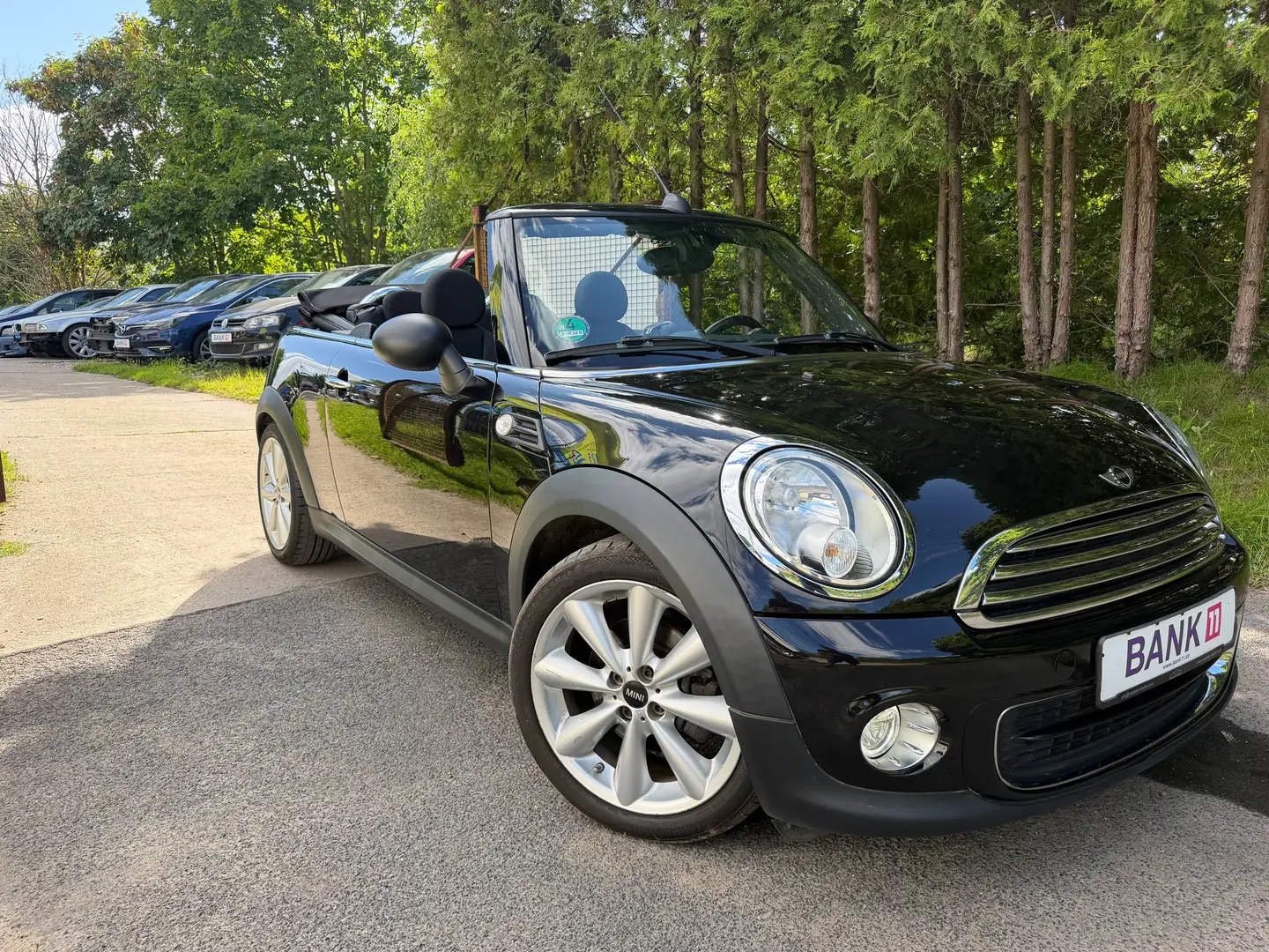 MINI One Cabrio One 1,6iA*Automatik*Alu*SH*PDC*Klimaautom. Schwarz - 2